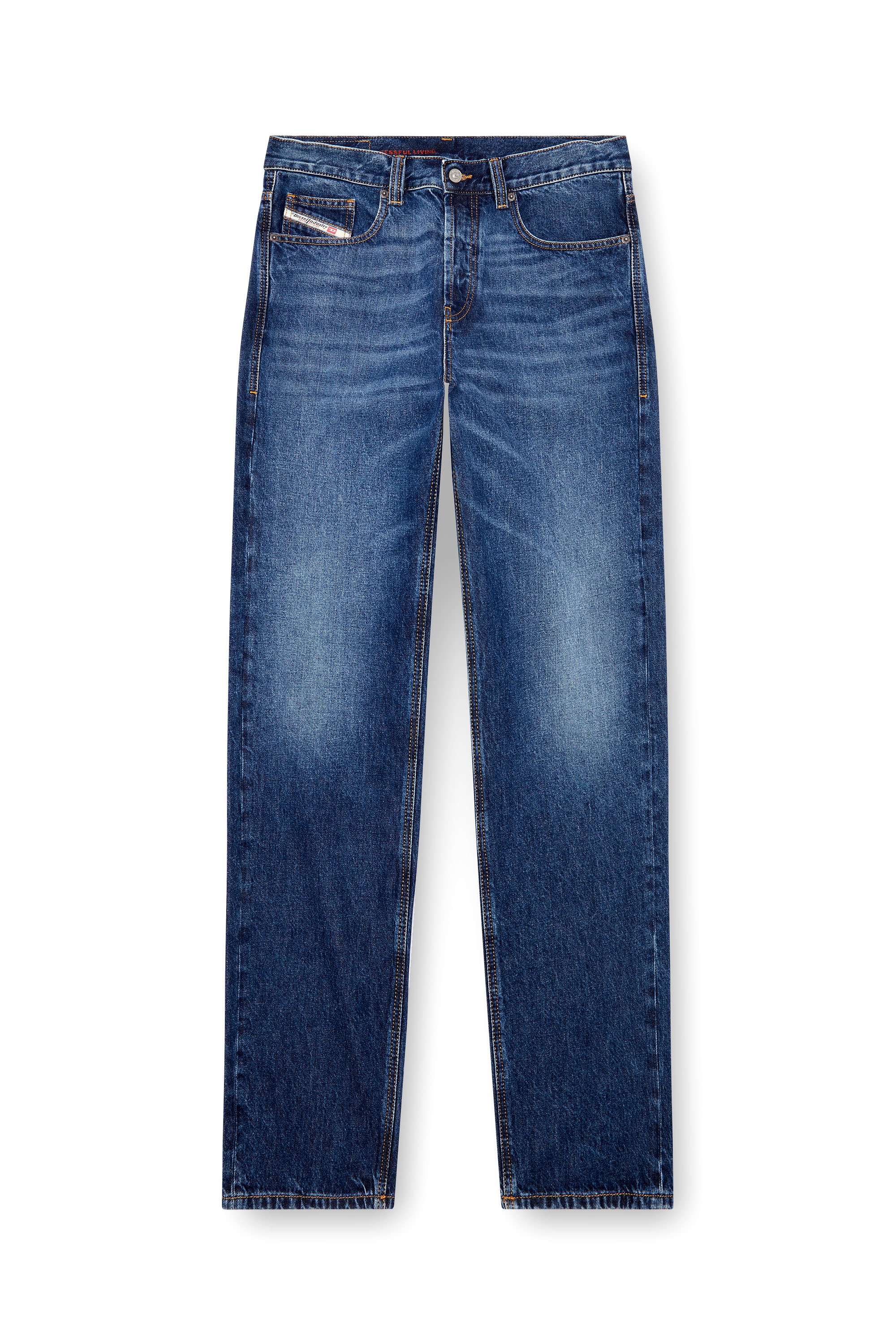 Diesel - Regular Jeans 2010 D-Macs 09I27 Hombre, Azul Oscuro - 5