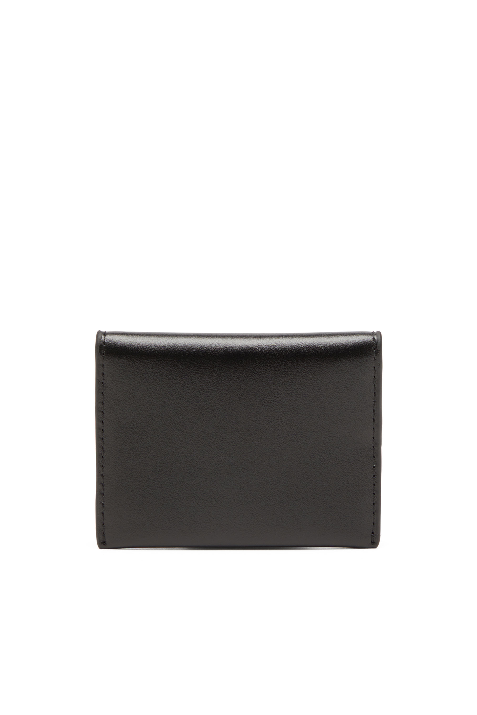 Diesel - HOLI-D CARD HOLDER S, Tarjetero doble en piel lisa Unisex in Negro - 2