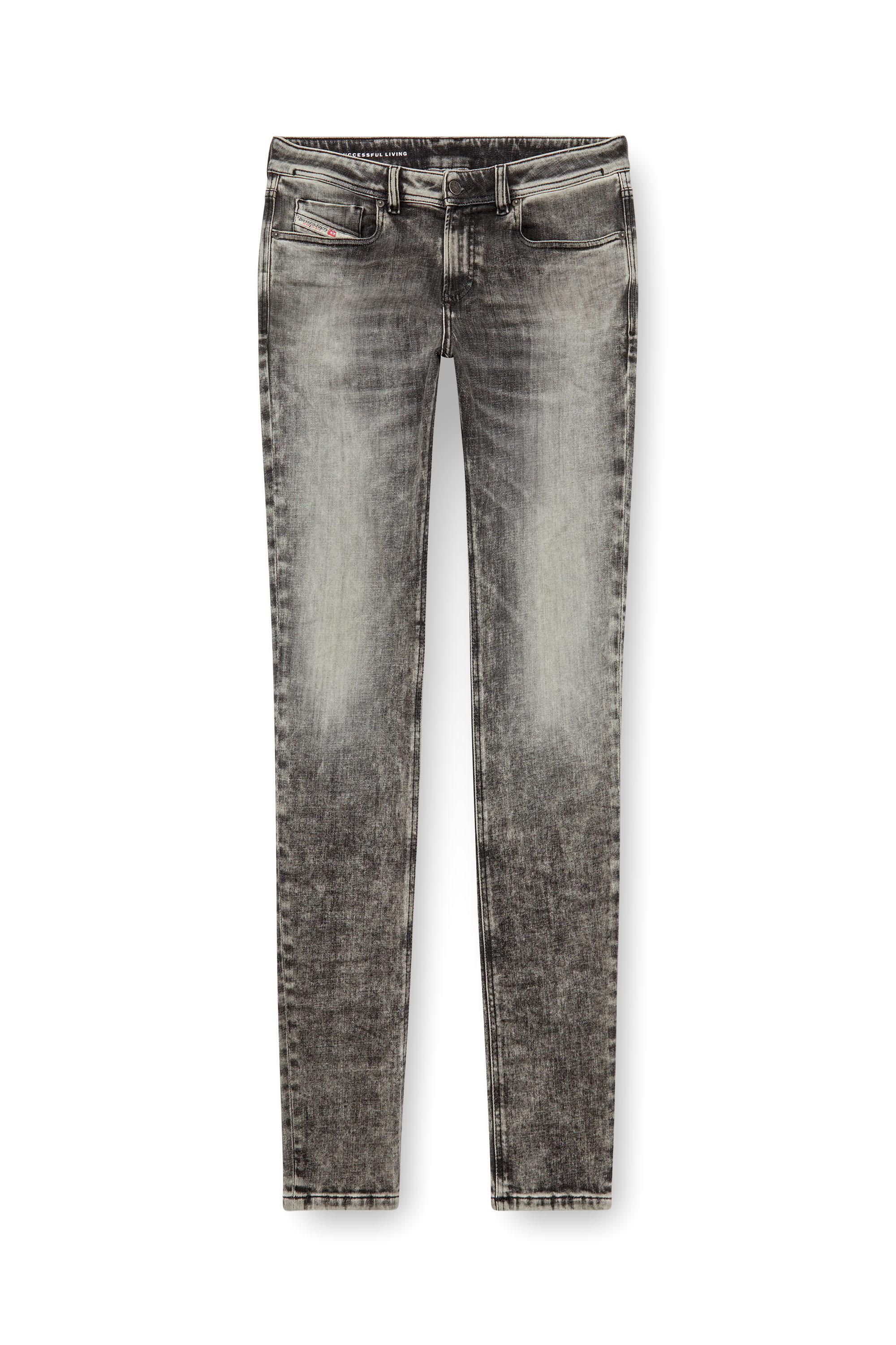 Diesel - Man's Skinny Jeans 1979 Sleenker 09J28, Grey - 5