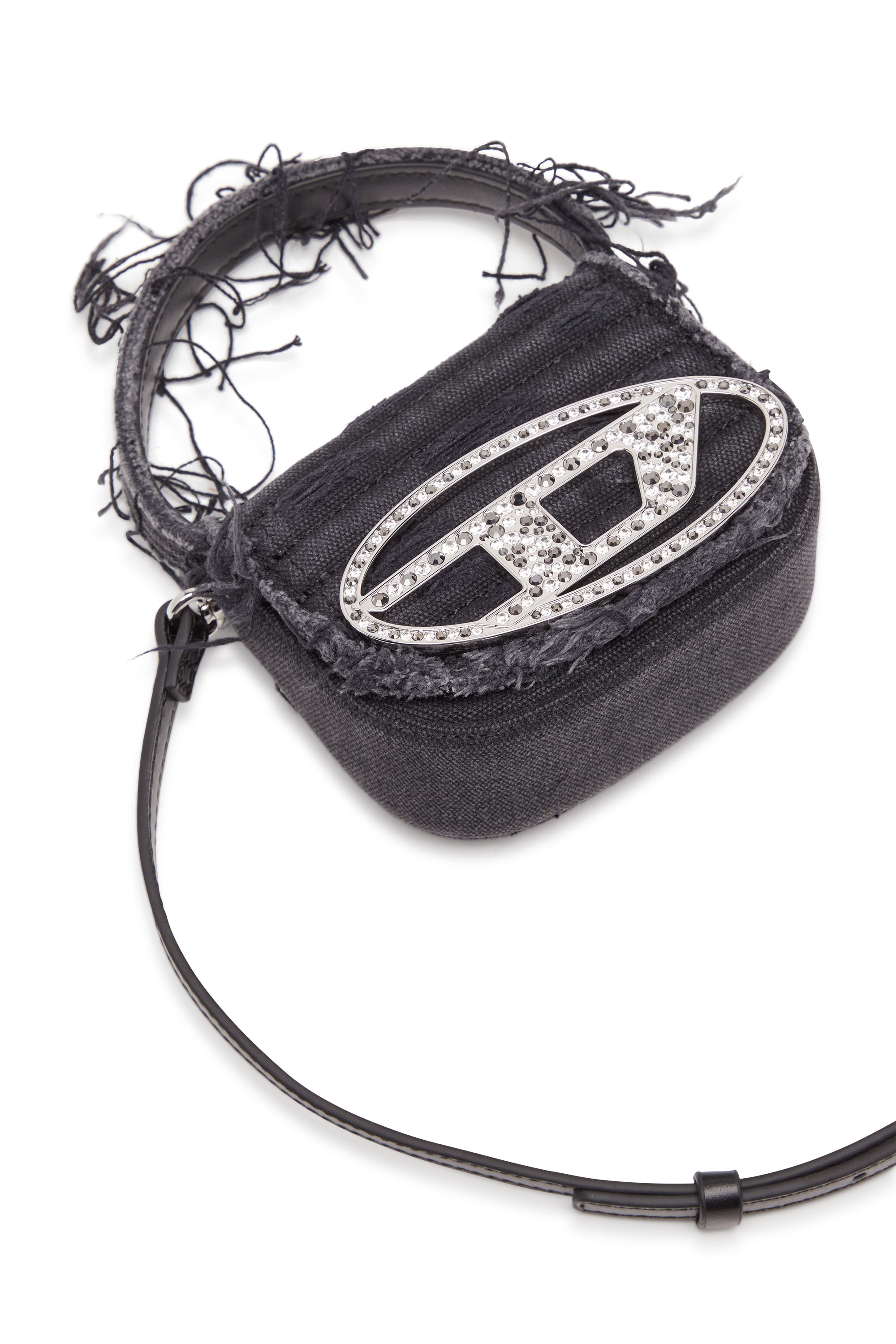 Diesel - 1DR XS, 1DR XS-Minibolso icónico de lona y cuero Mujer in Negro - 5