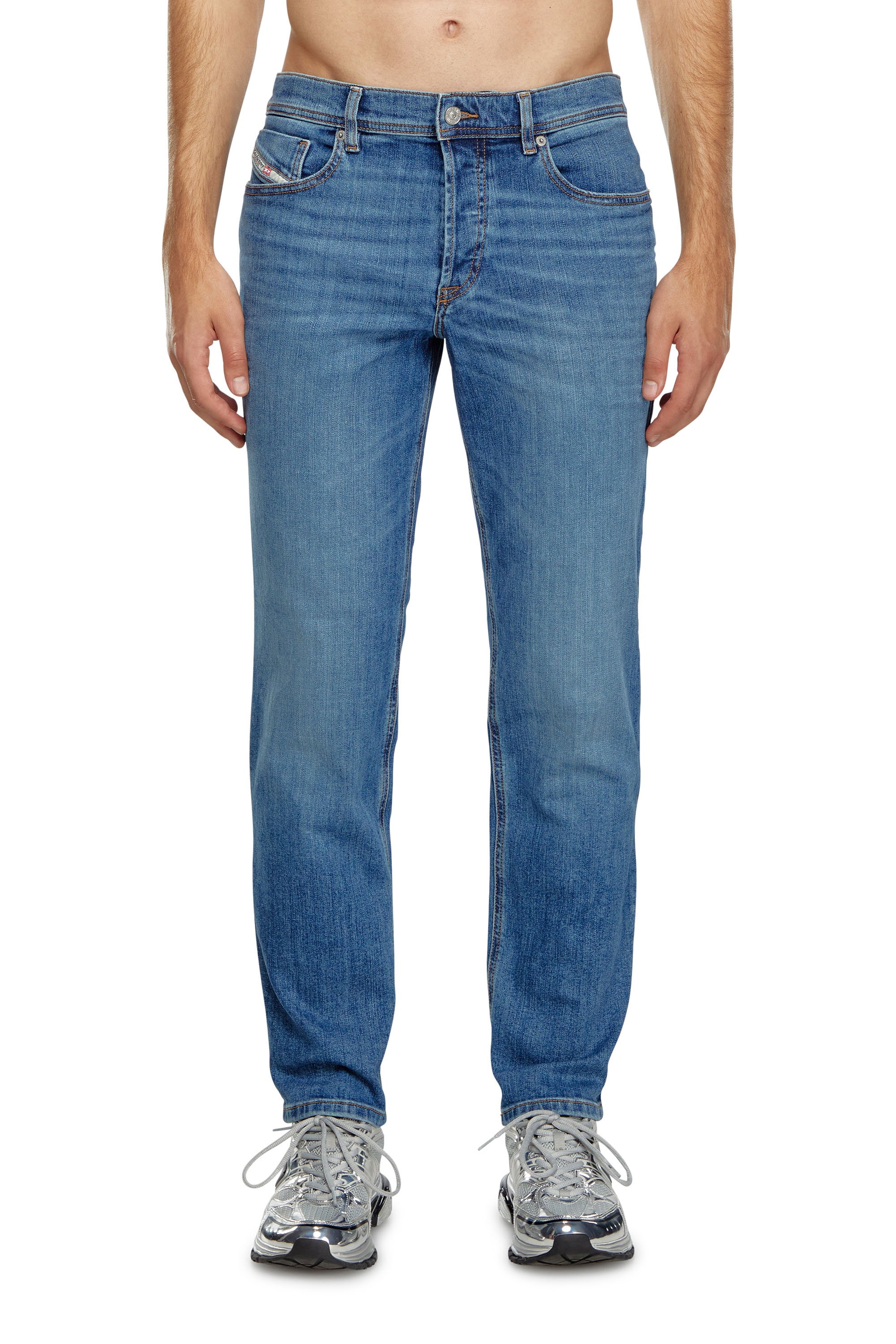 Diesel - Regular Jeans 2023 D-Finitive 0KIAL Hombre, Azul Claro - 1