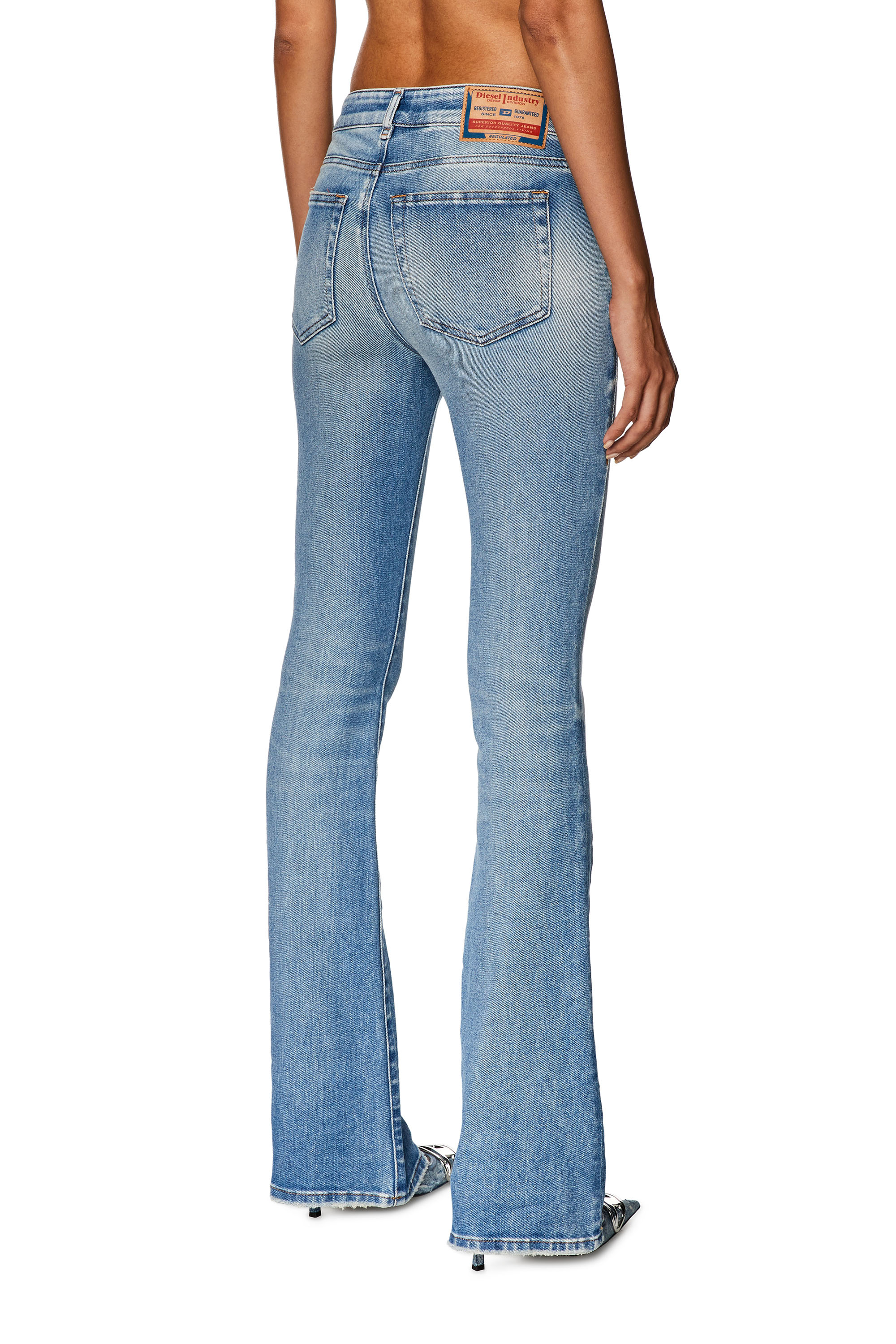 Diesel - Woman's Bootcut and Flare Jeans 1969 D-Ebbey 09G70, Light Blue - 4