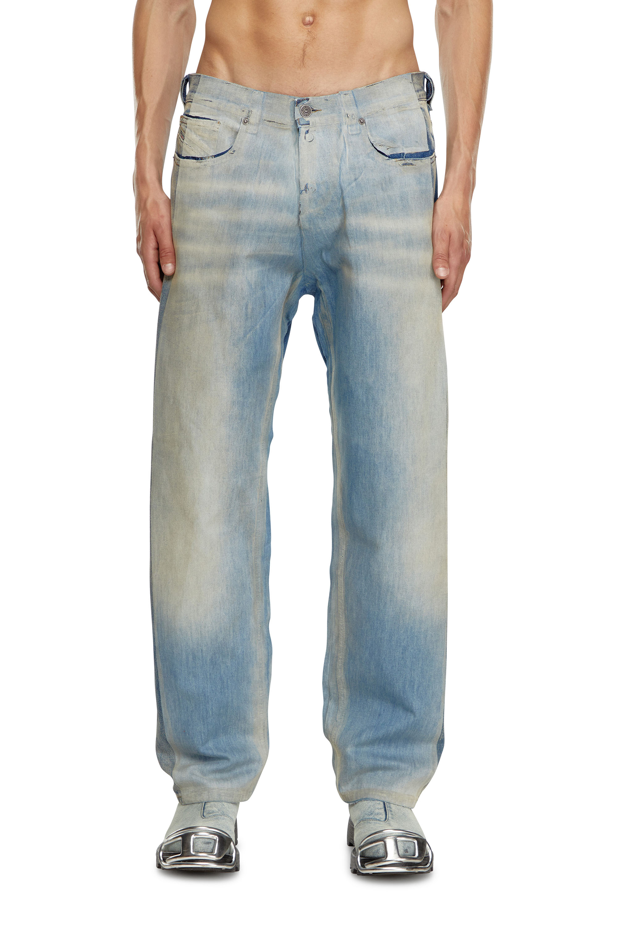 Diesel - Man's Regular Jeans 2010 D-Macs 09K22, Medium blue - 2