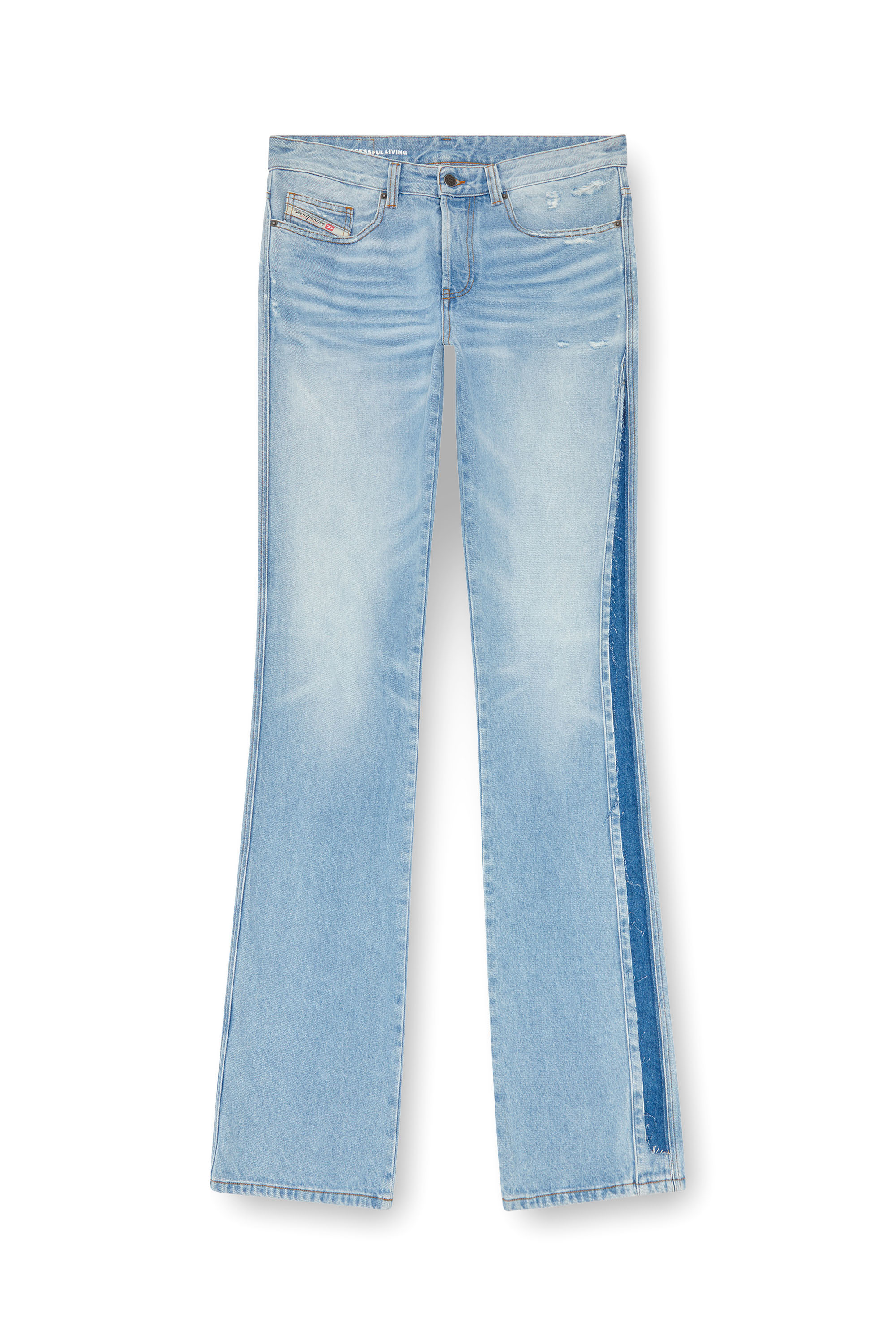 Diesel - Man's Bootcut Jeans 1998 D-Buck 09K34, Light Blue - 3