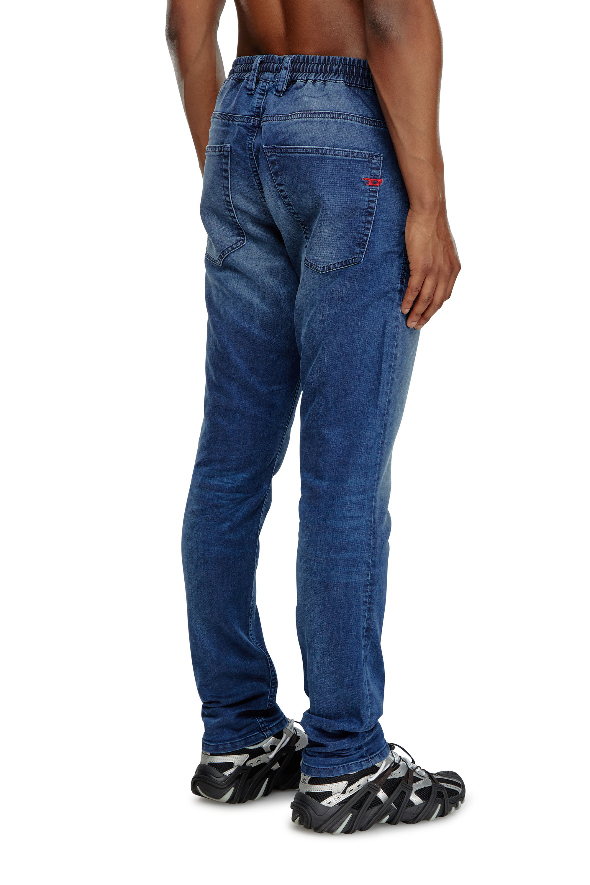 Diesel - Man's Regular 2030 D-Krooley Joggjeans® 068LX, Dark Blue - 3