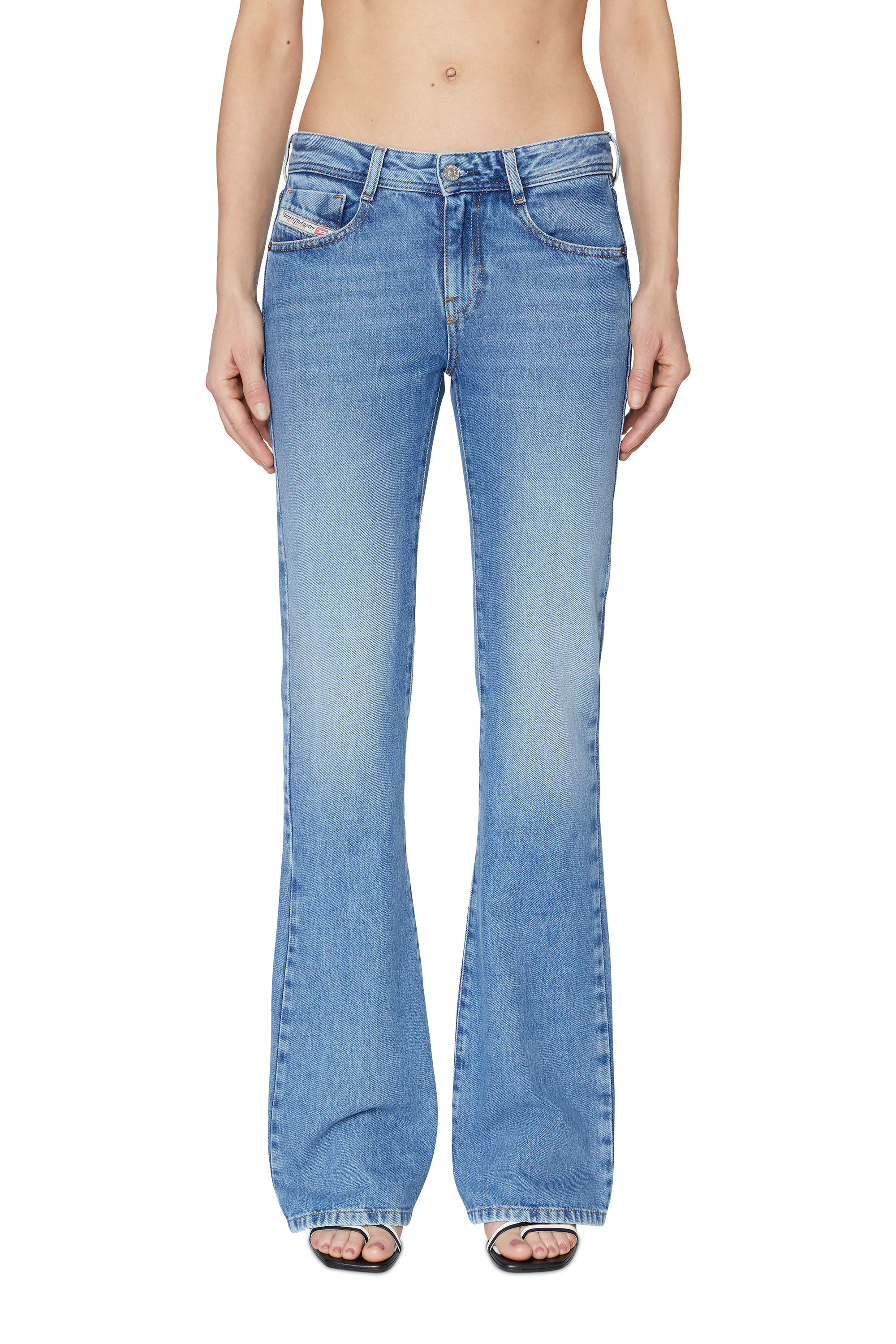 Diesel - Bootcut and Flare Jeans 1969 D-Ebbey 09C16, Woman's Bootcut Jeans - 1969 D-Ebbey in Medium blue - 2