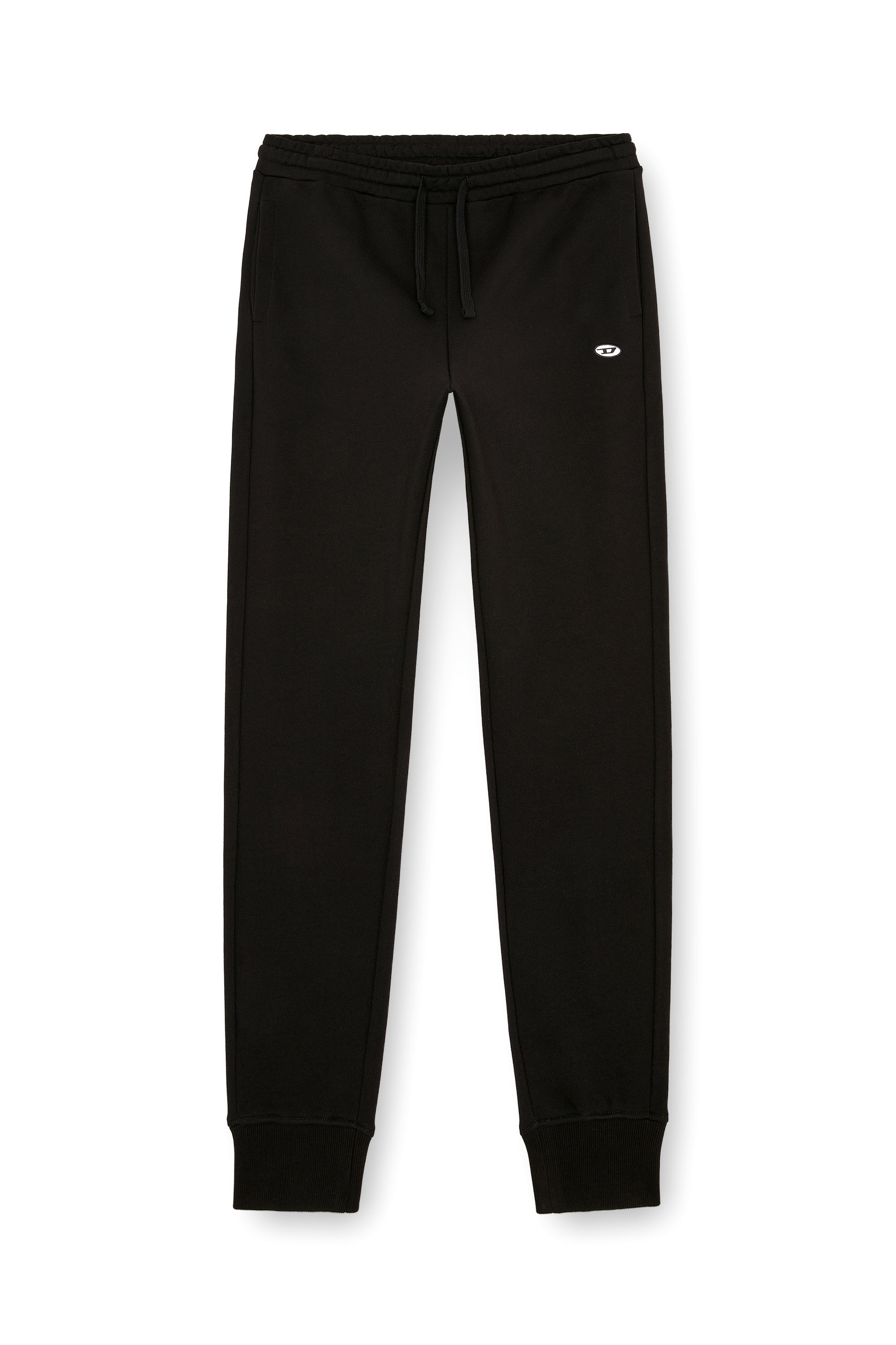 Diesel - P-TARY-DOVAL-PJ, Man's Track pants with Oval D patch in Black - 4