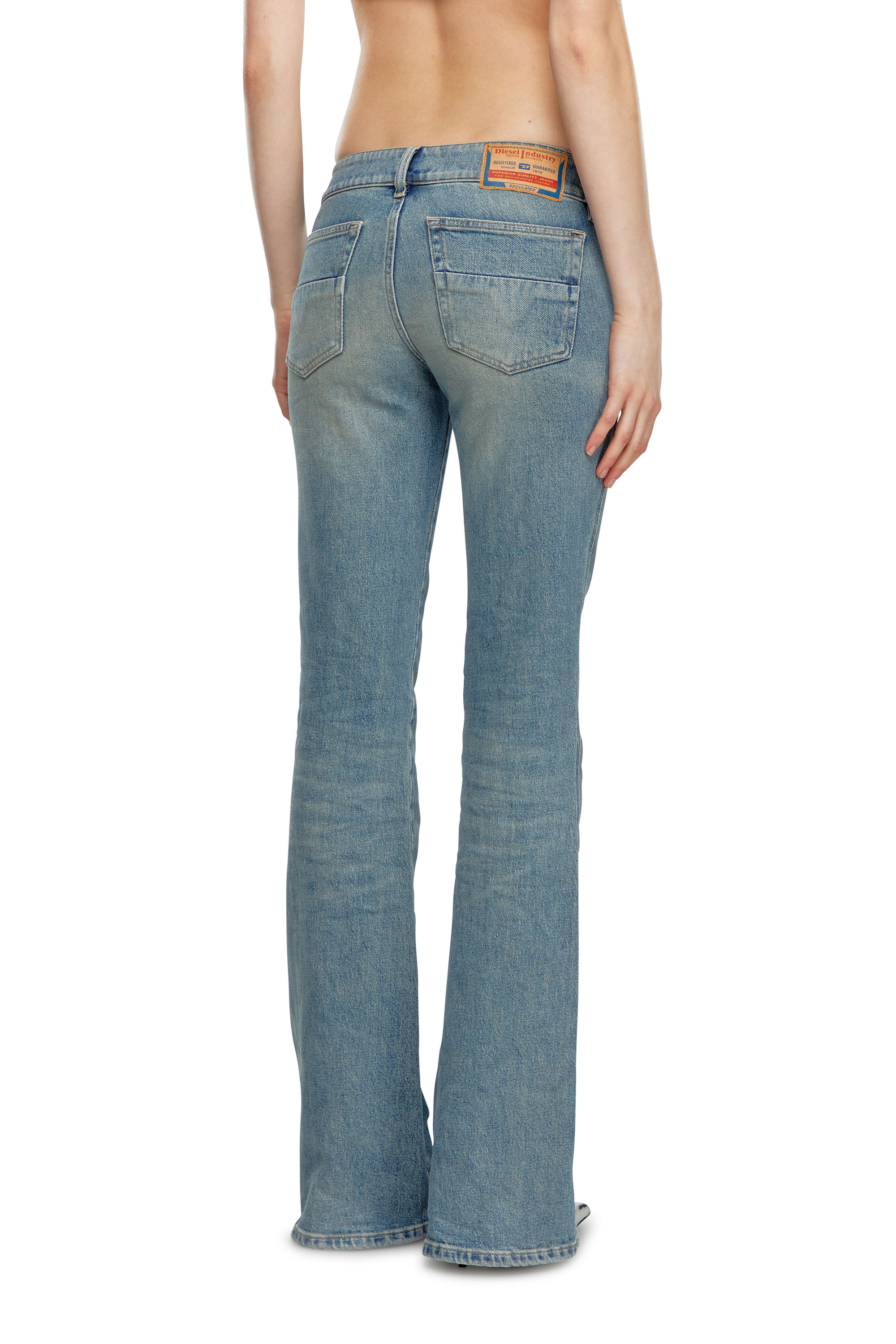 Diesel - Woman's Bootcut Jeans D-Hush 09J55, Light Blue - 3