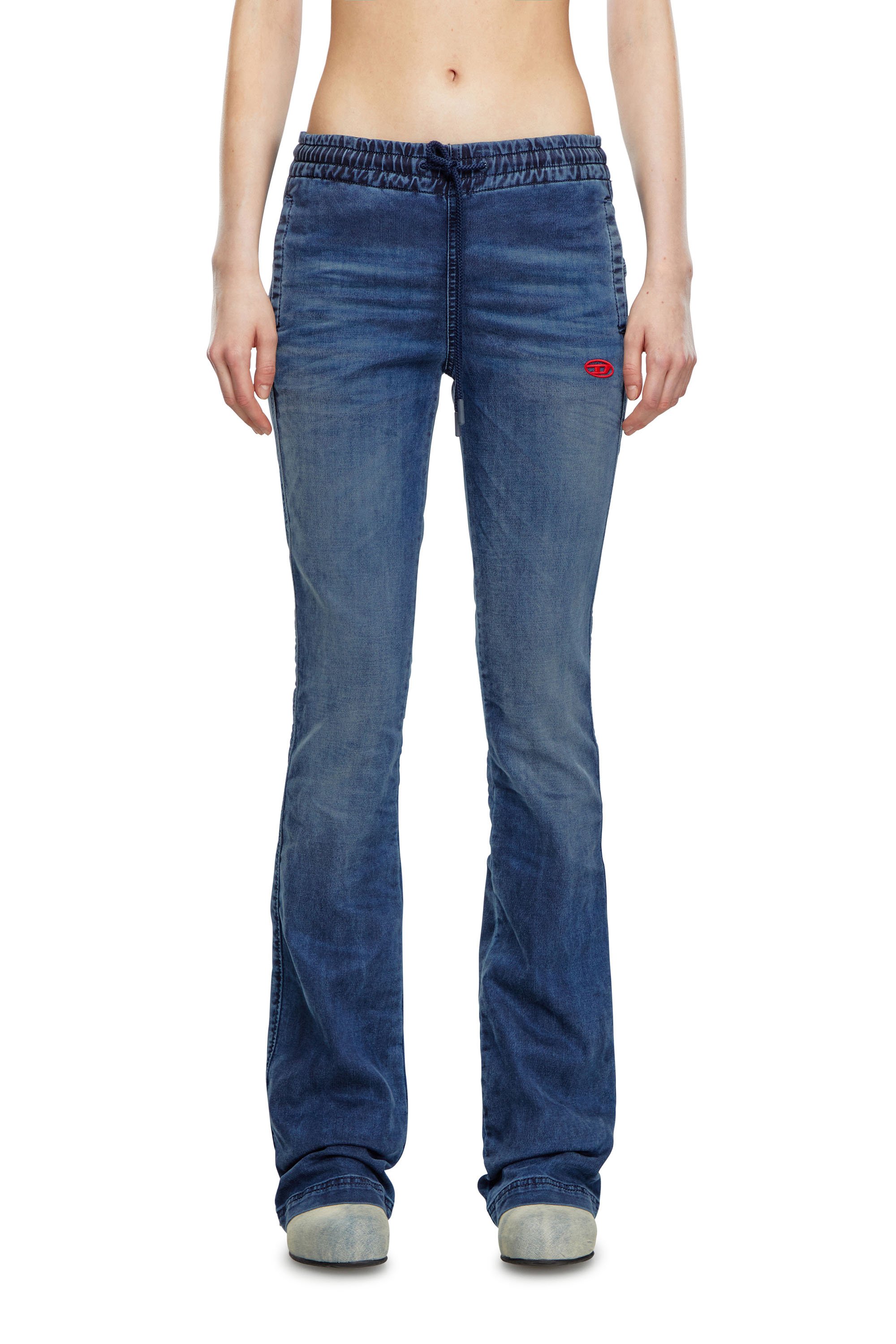 Diesel - Woman's Bootcut 2069 D-Ebbey Joggjeans® 068LX, Dark Blue - 1