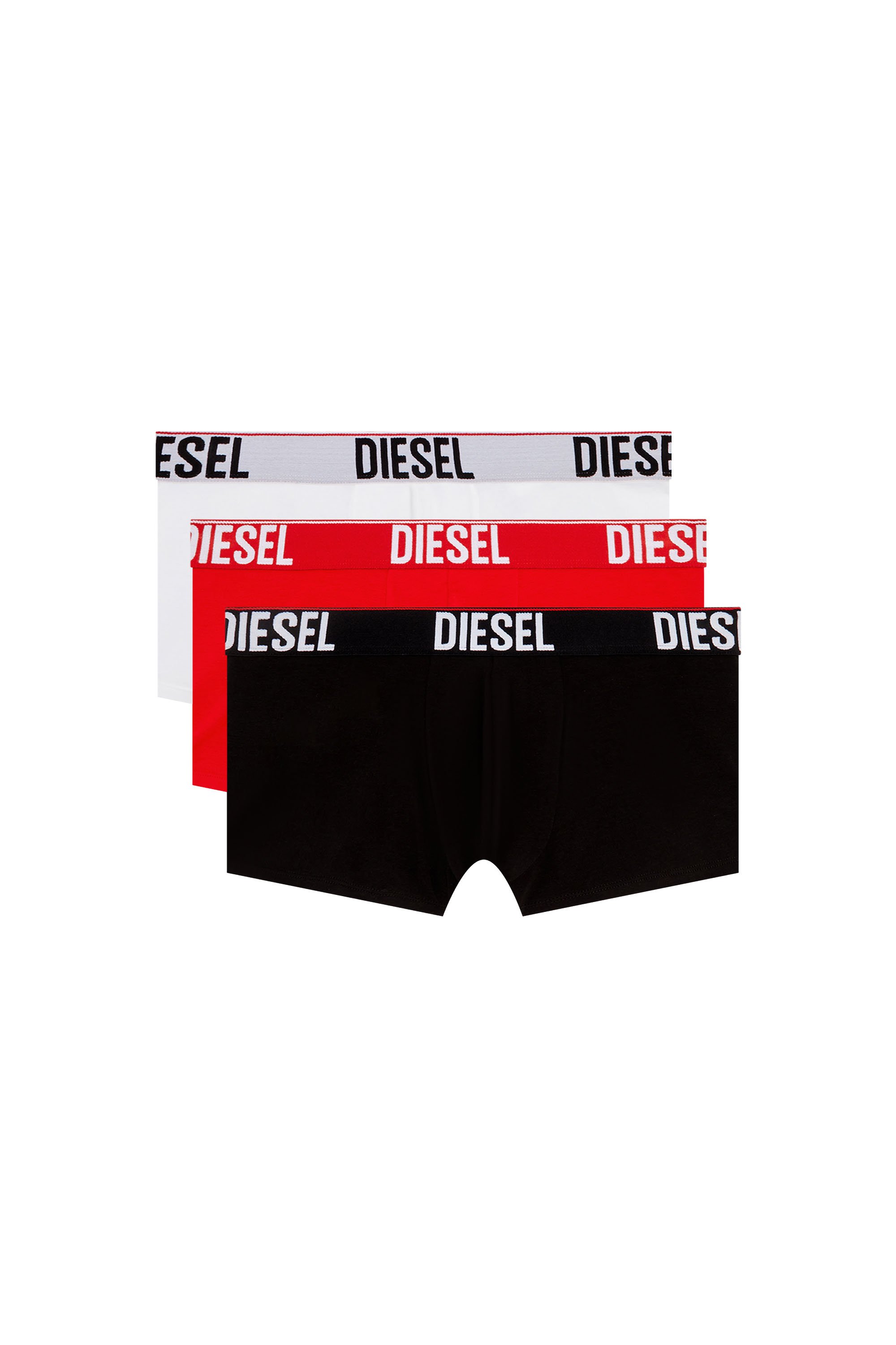 Diesel - UMBX-DAMIENTHREEPACK, Paquete de tres bóxers ajustados con cintura a tono Hombre in Multicolor - 1