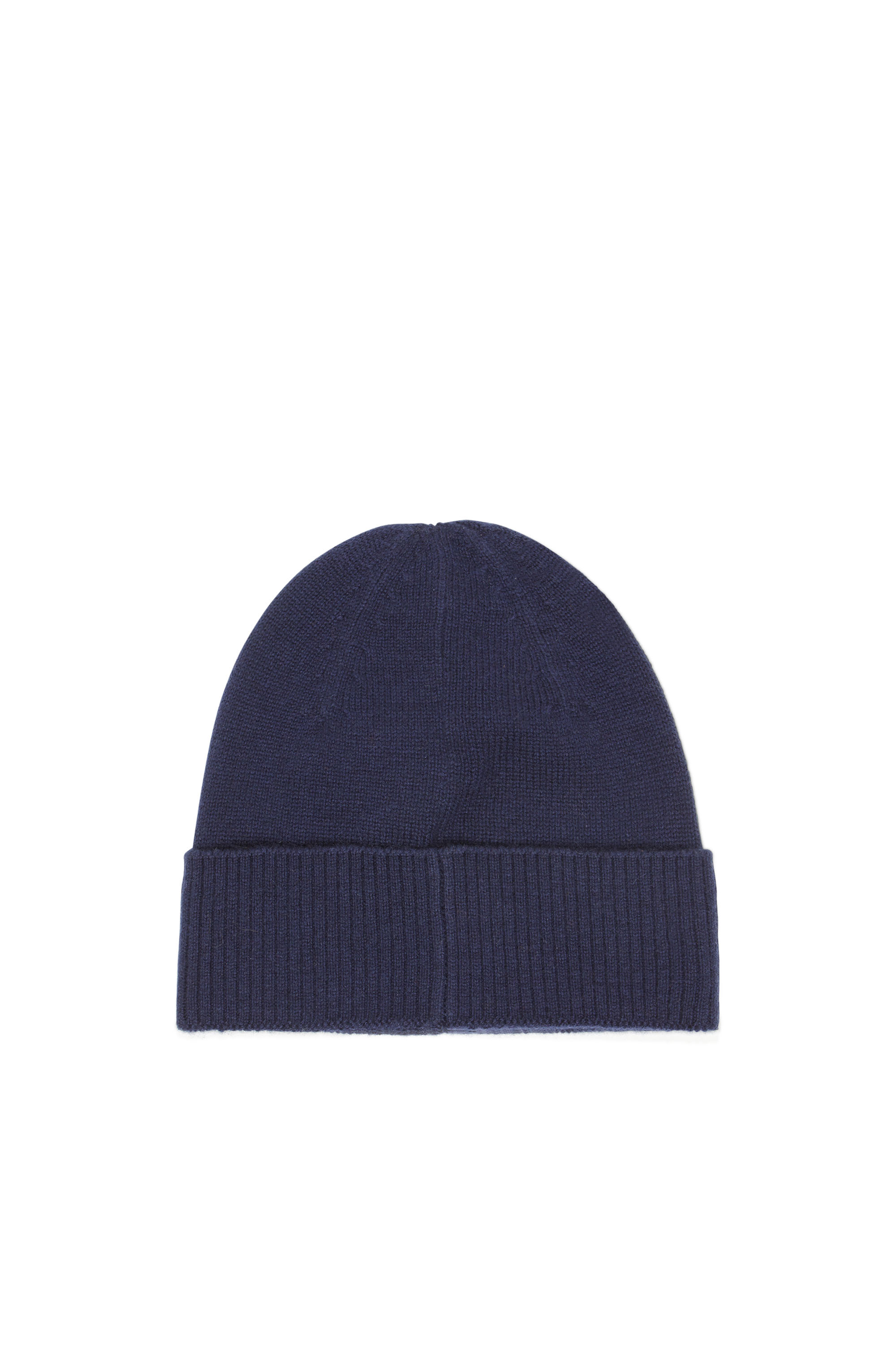 Diesel - K-REV, Gorro con parche Oval D bordado Unisex in Azul marino - 2