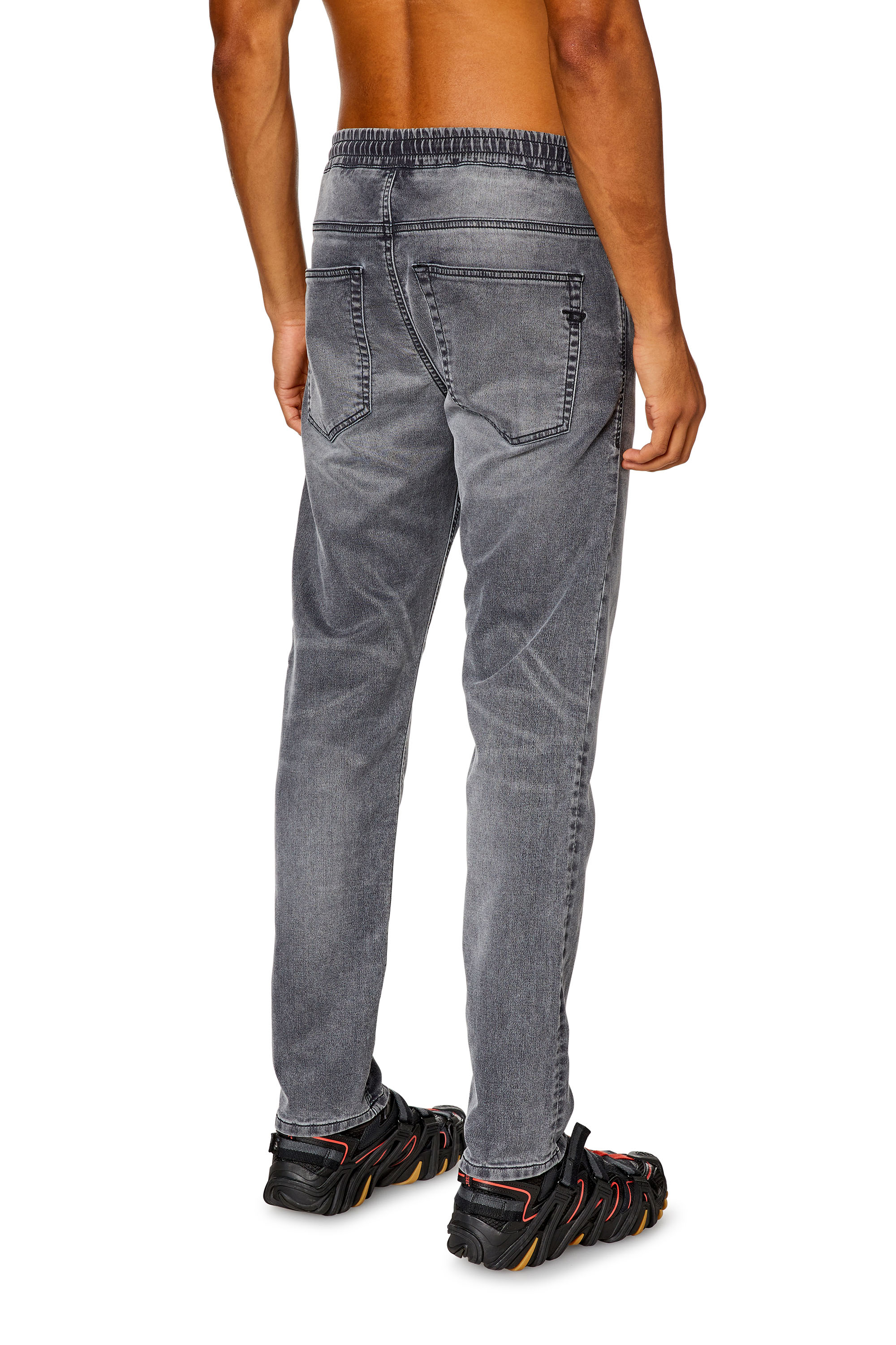 Diesel - Man's Regular 2030 D-Krooley Joggjeans® 068HP, Grey - 4