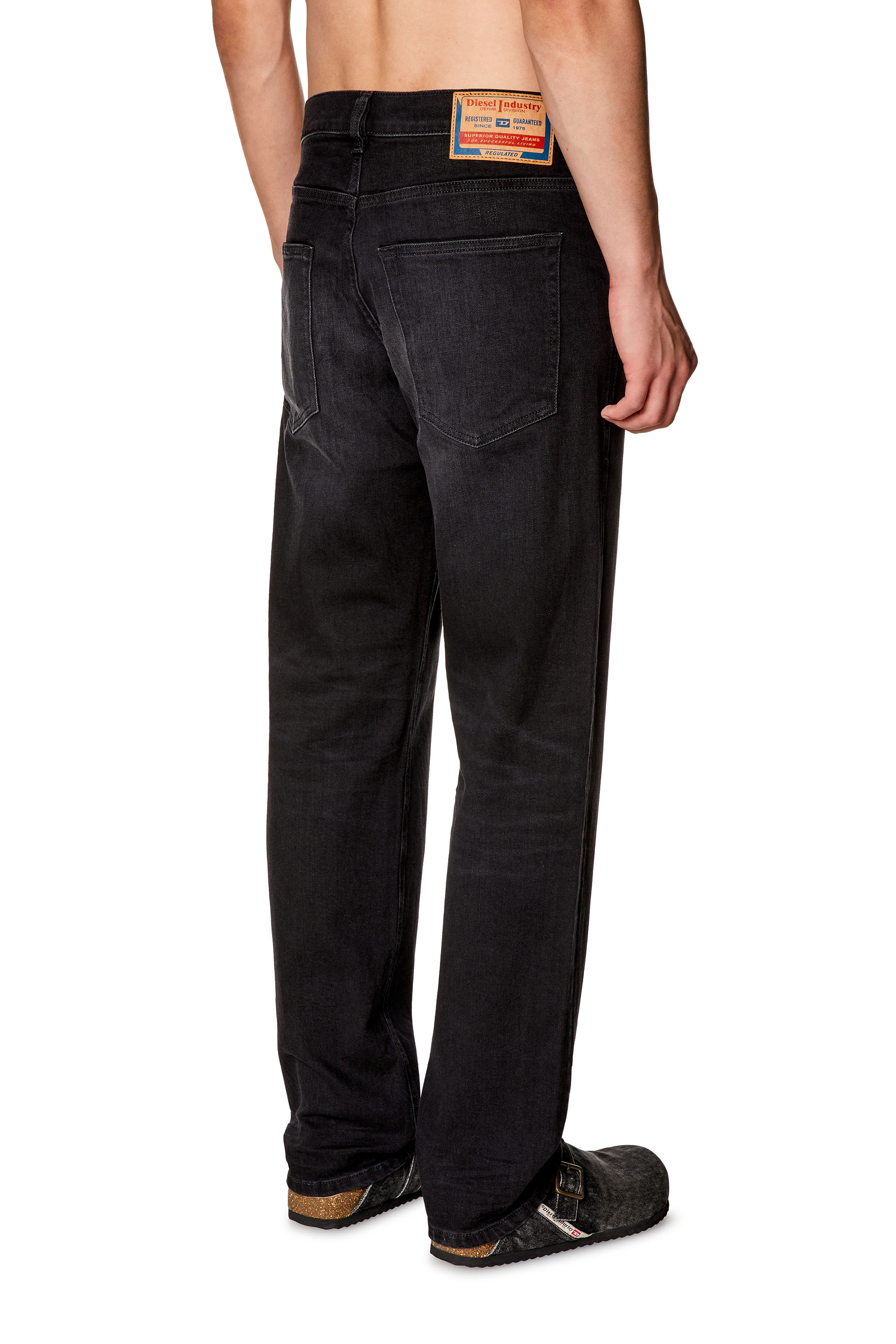 Diesel - Man's Regular Jeans 2010 D-Macs 09H32, Black/Dark grey - 4