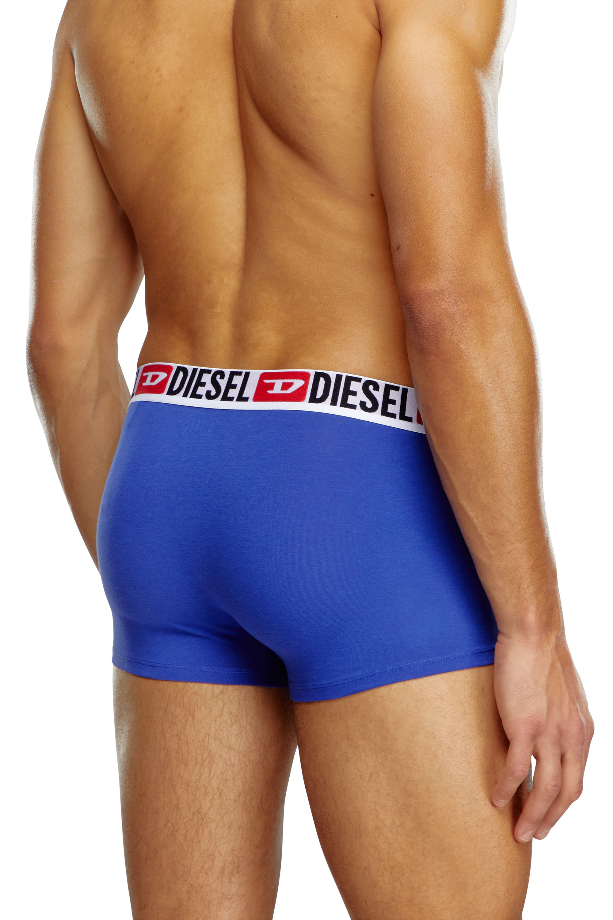 Diesel - UMBX-DAMIENTHREEPACK, Set de tres calzoncillos bóxer con logotipo en la cintura Hombre in Multicolor - 3