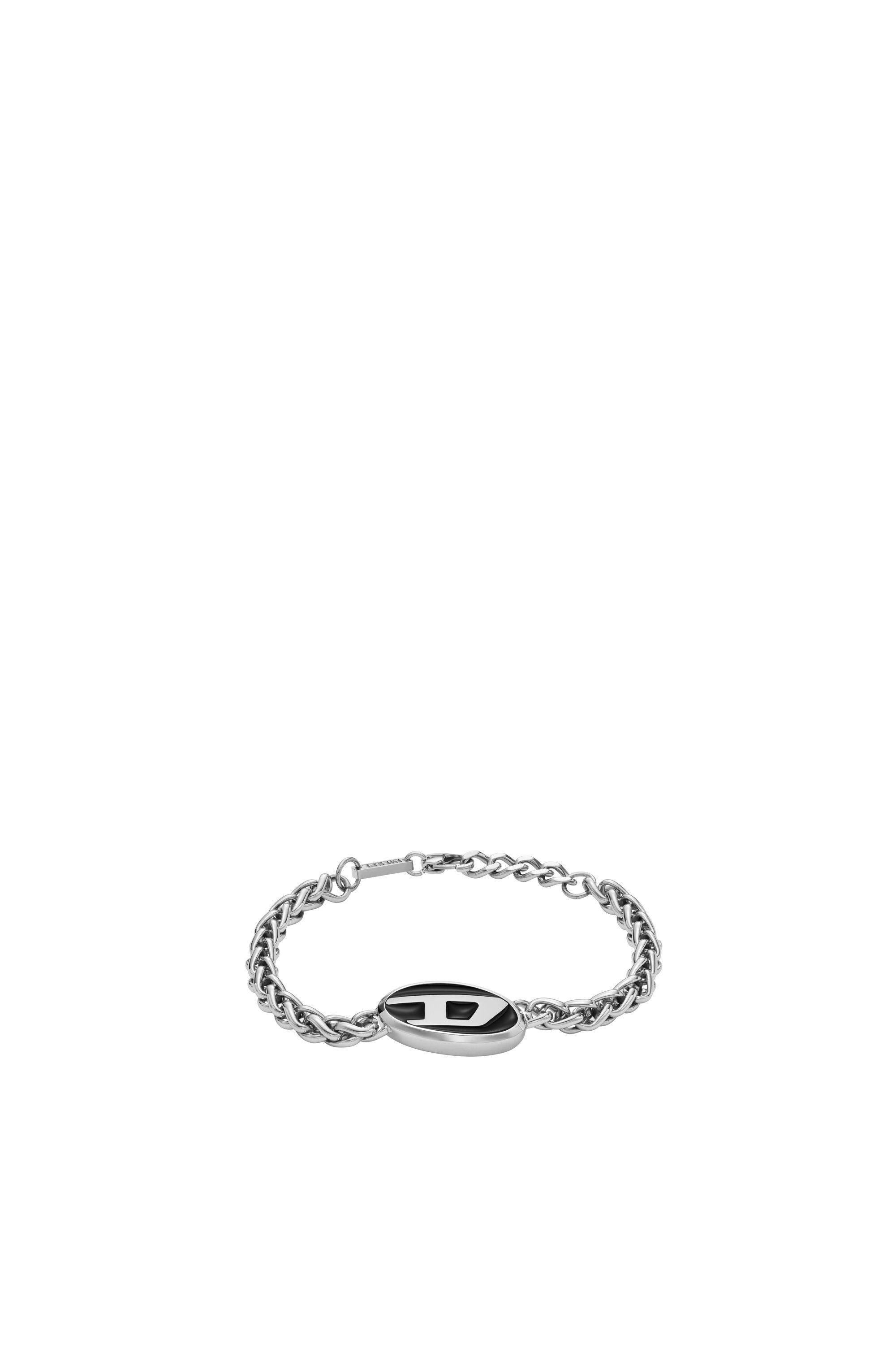 Diesel - DX1469, Pulsera de cadena de acero inoxidable Unisex in Plateado - 1