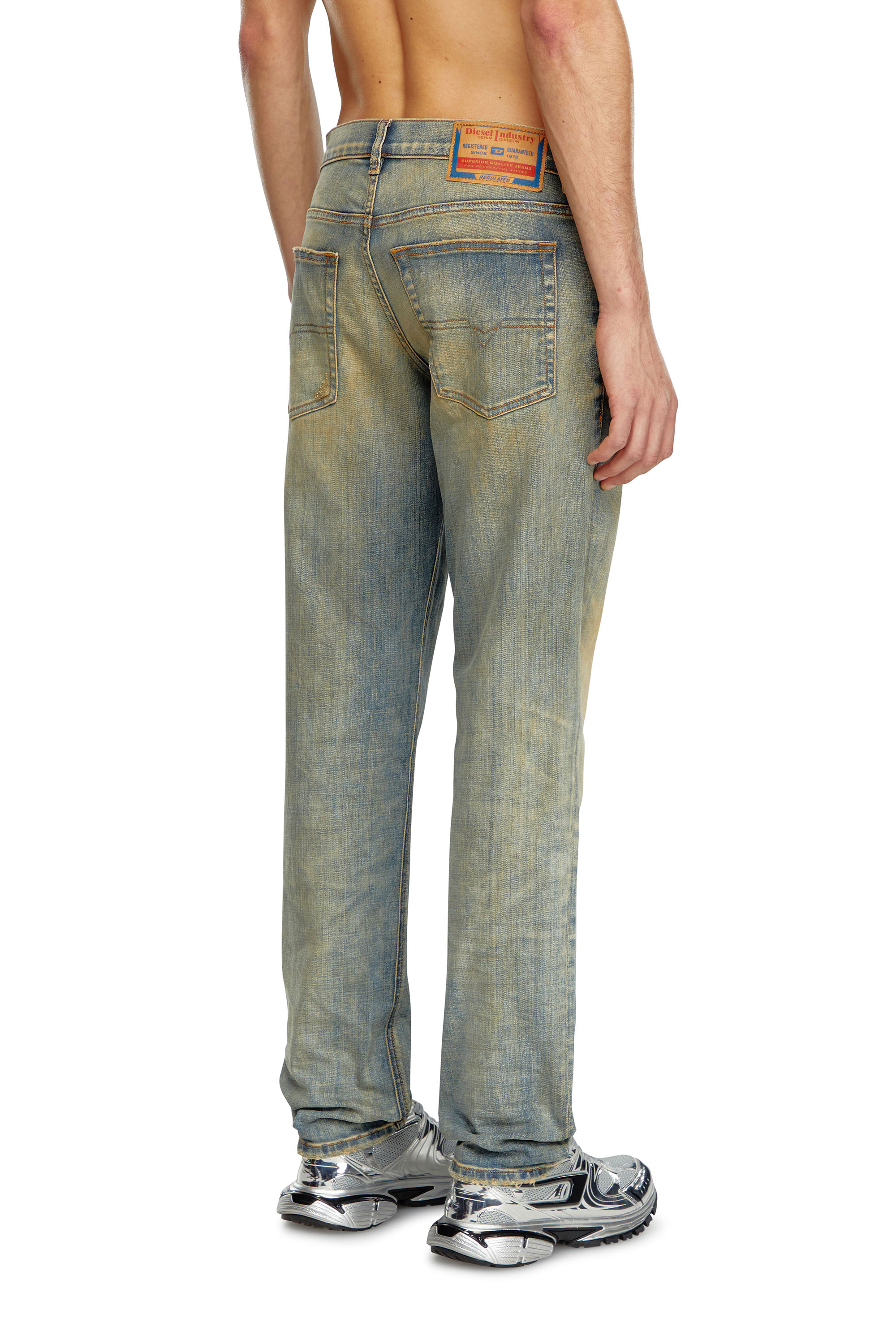 Diesel - Regular Jeans 2023 D-Finitive 09J51 Hombre, Azul medio - 4