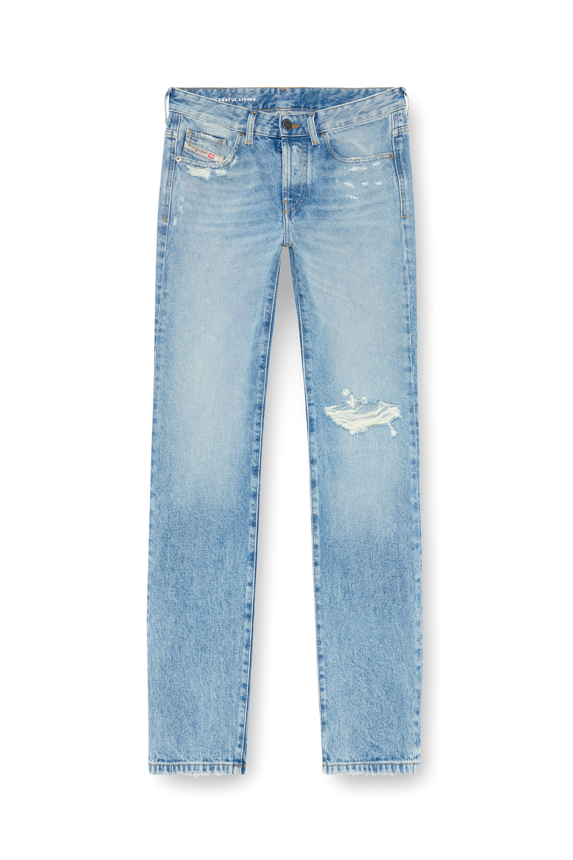 Diesel - Woman's Regular Jeans 1989 D-Mine 09J80, Light Blue - 1