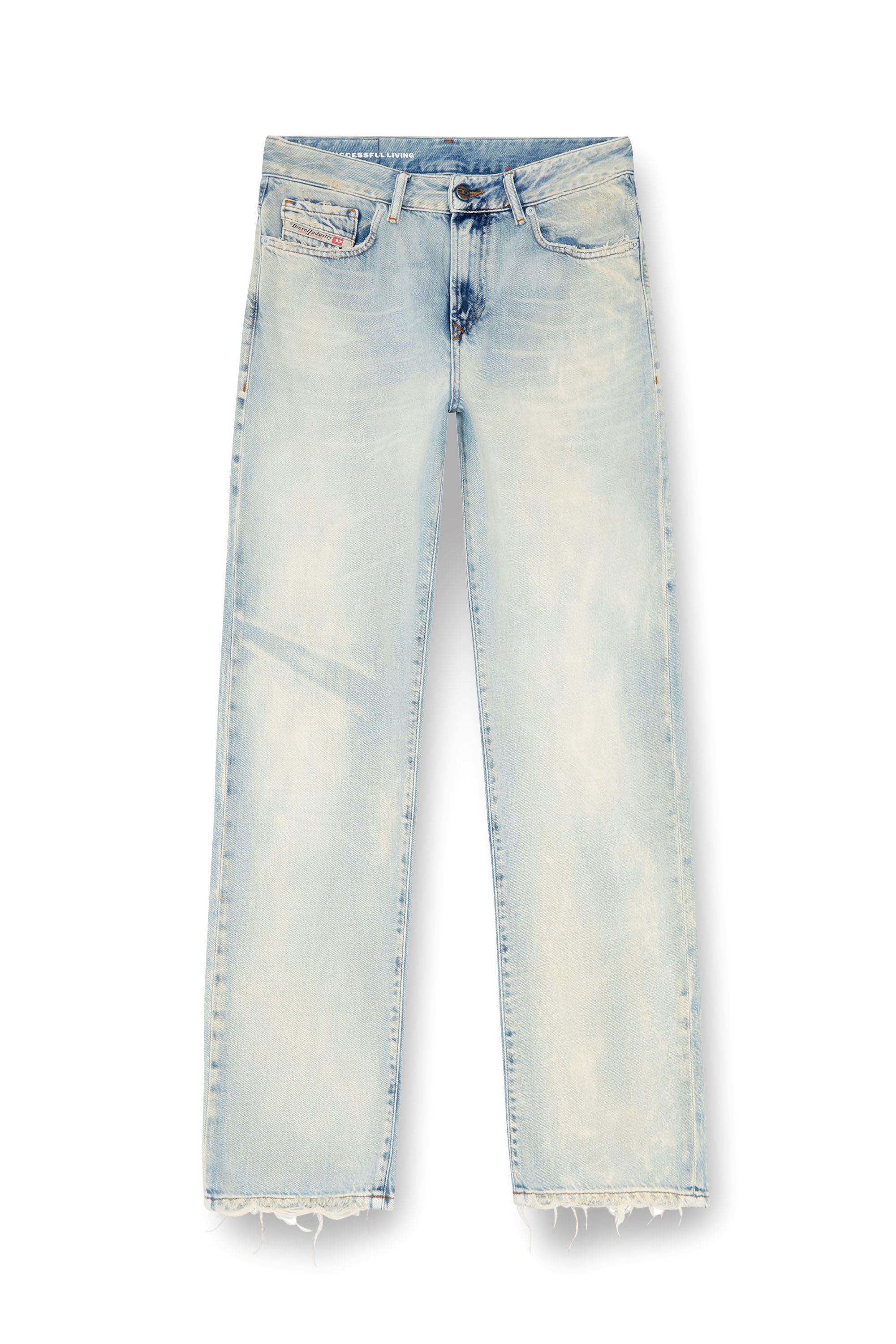 Diesel - Regular Jeans 1999 D-Reggy 09J89 Mujer, Azul Claro - 3