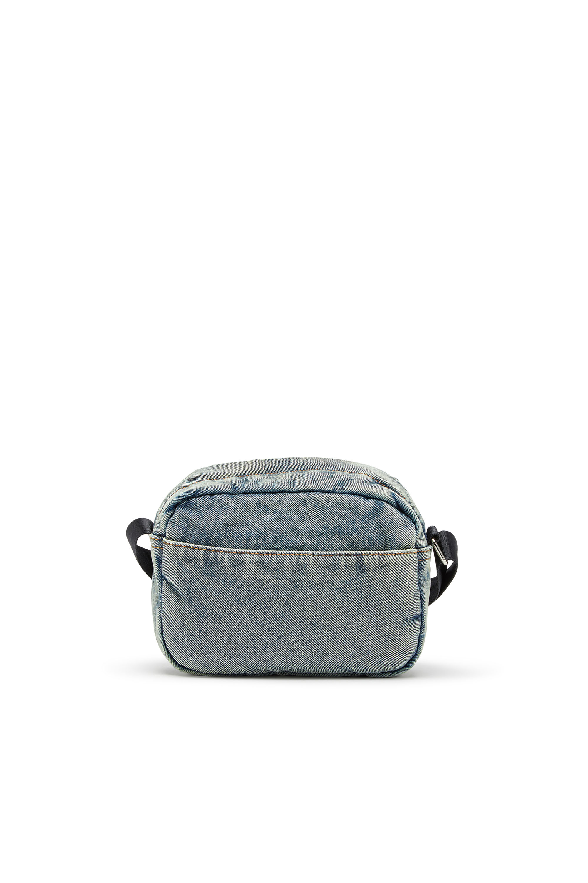 Diesel - RAVE CAMERA BAG X, Rave-Bolso tipo cámara de denim solarizado Hombre in Azul marino - 2