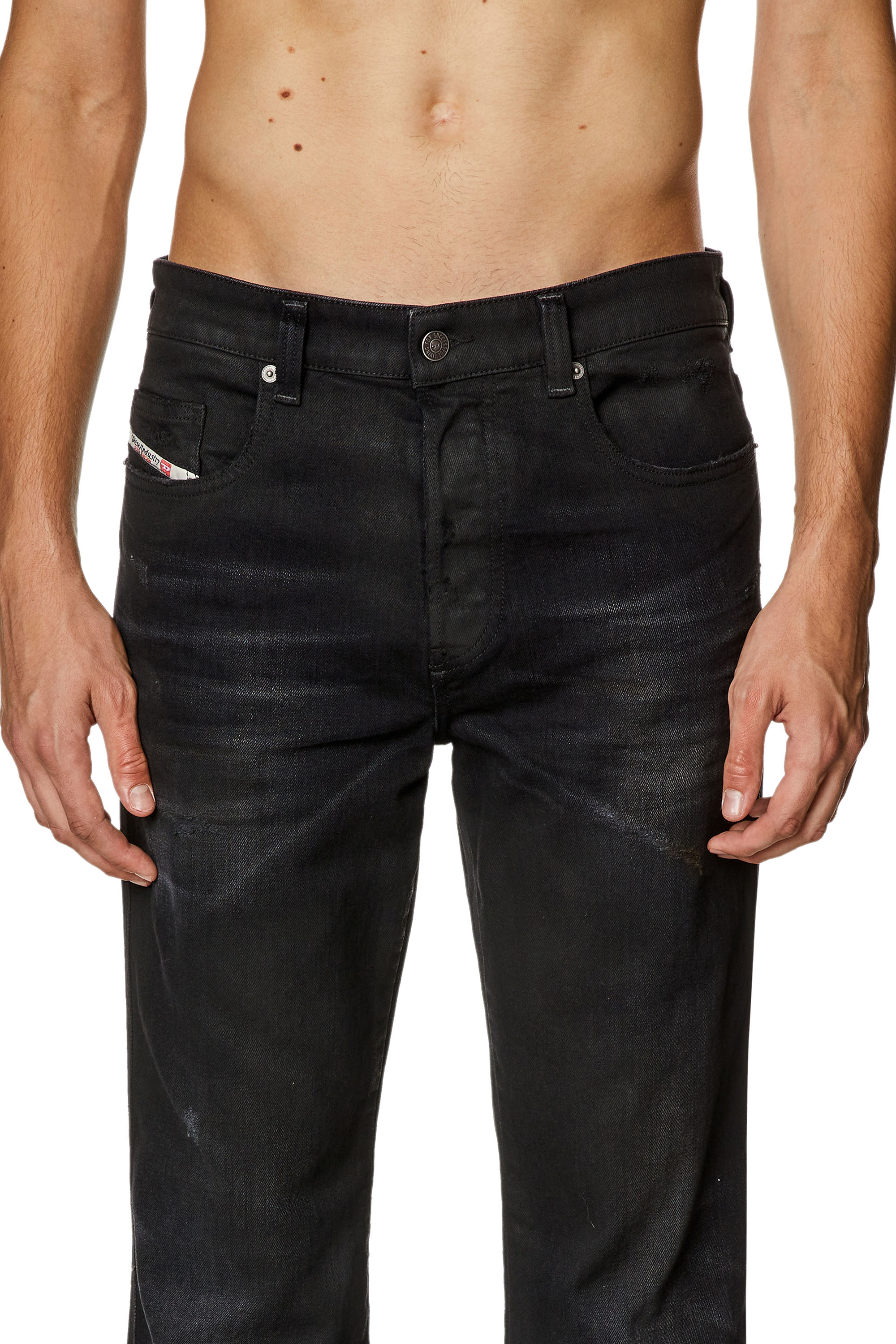 Diesel - Man's Bootcut Jeans 1998 D-Buck 09I19, Black/Dark grey - 4