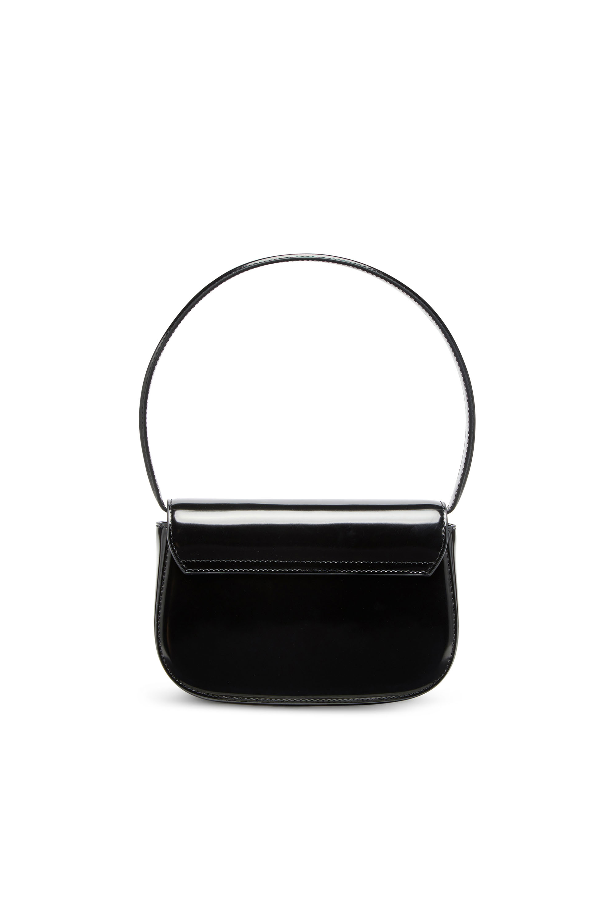 Diesel - 1DR, Woman's 1DR-Iconic shoulder bag in mirrored leather in Black - 3