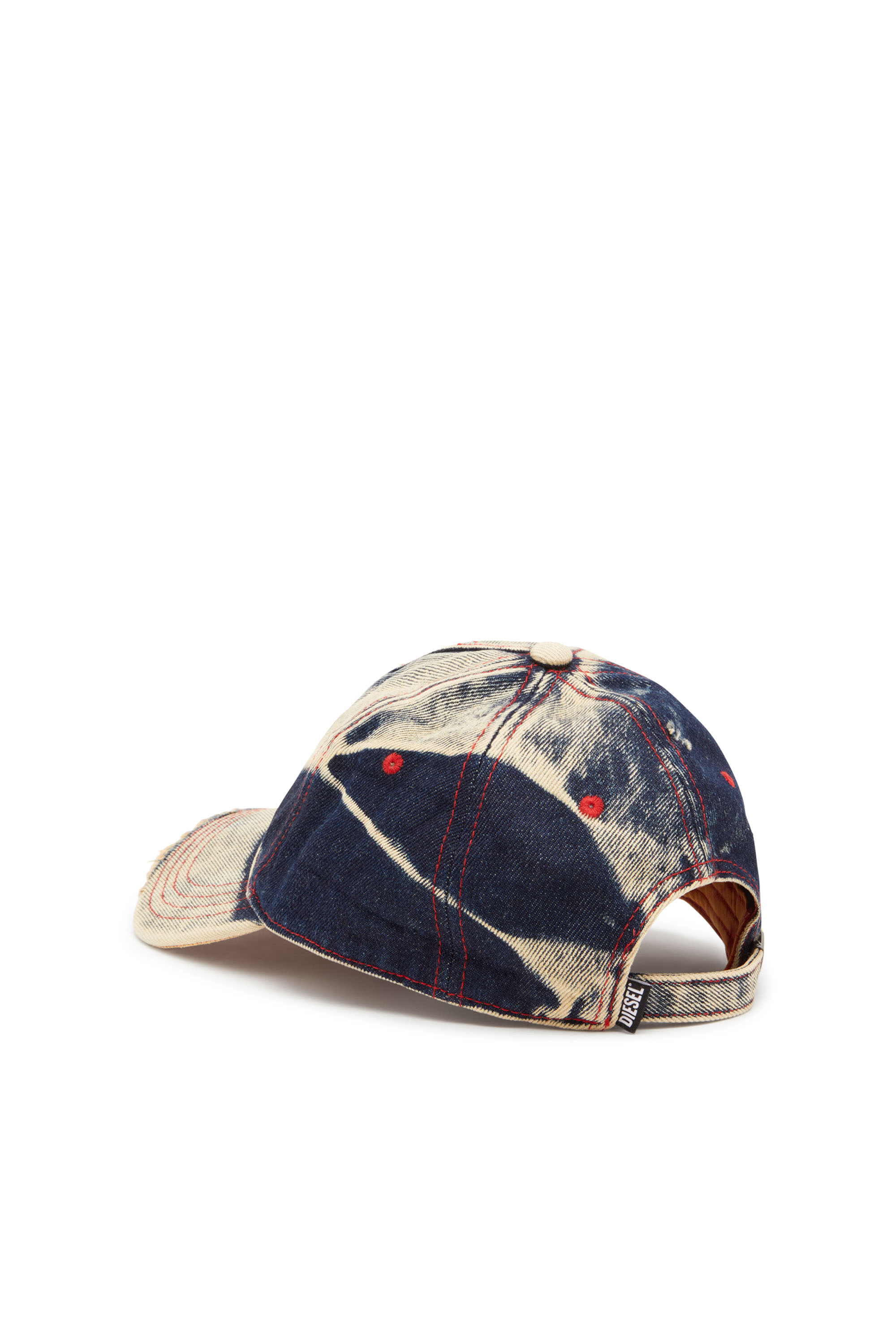 Diesel - C-SEYMON, Gorra de béisbol de denim tratado Unisex in Multicolor - 2