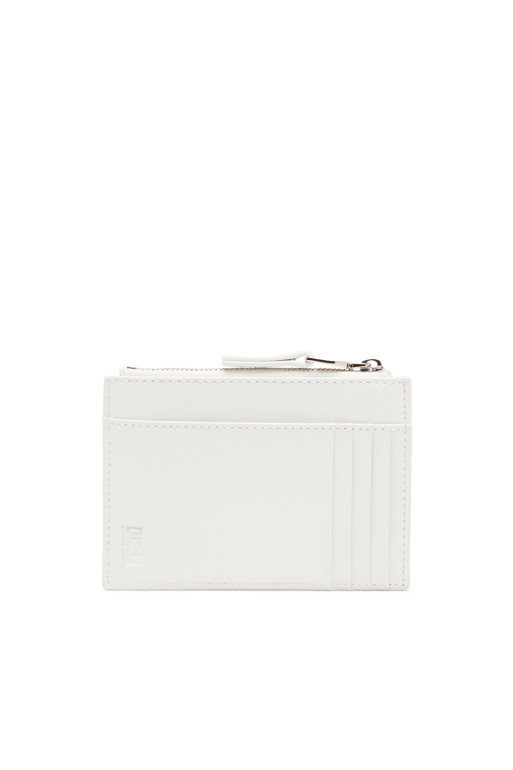 Diesel - 1DR CARD HOLDER I, Tarjetero de cuero mate Mujer in Blanco - 2