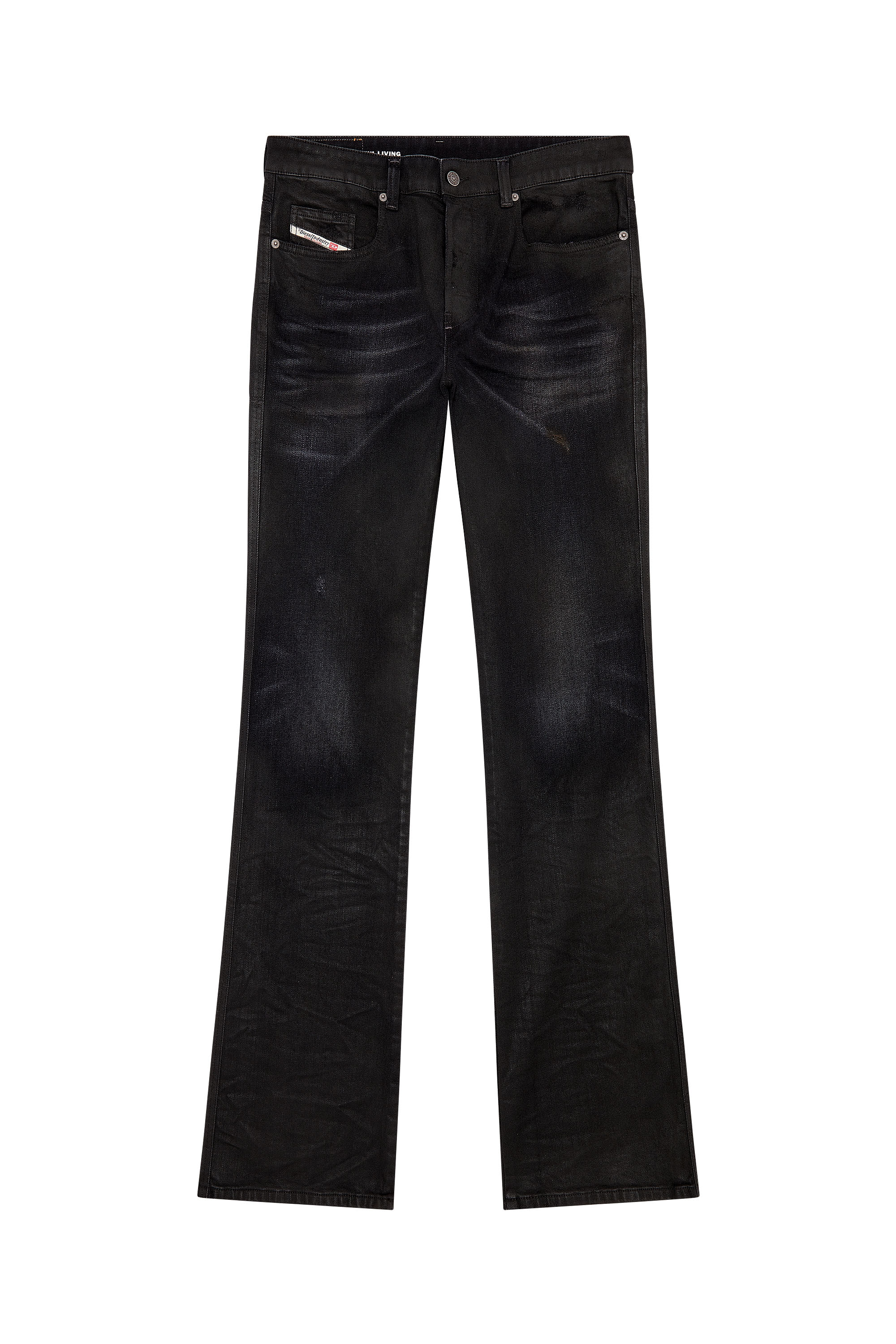 Diesel - Man's Bootcut Jeans 1998 D-Buck 09I19, Black/Dark grey - 5