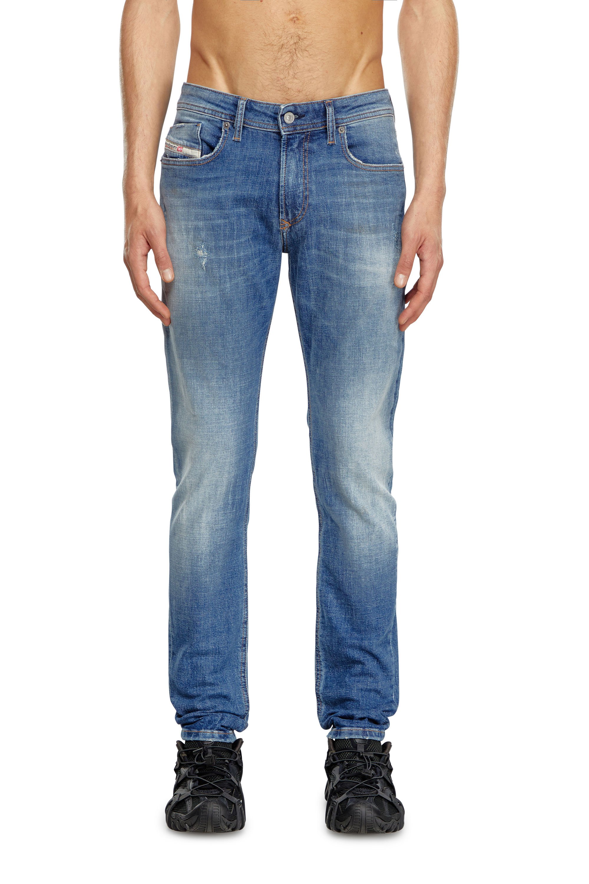 Diesel - Skinny Jeans 1979 Sleenker 0GRDF Hombre, Azul medio - 1