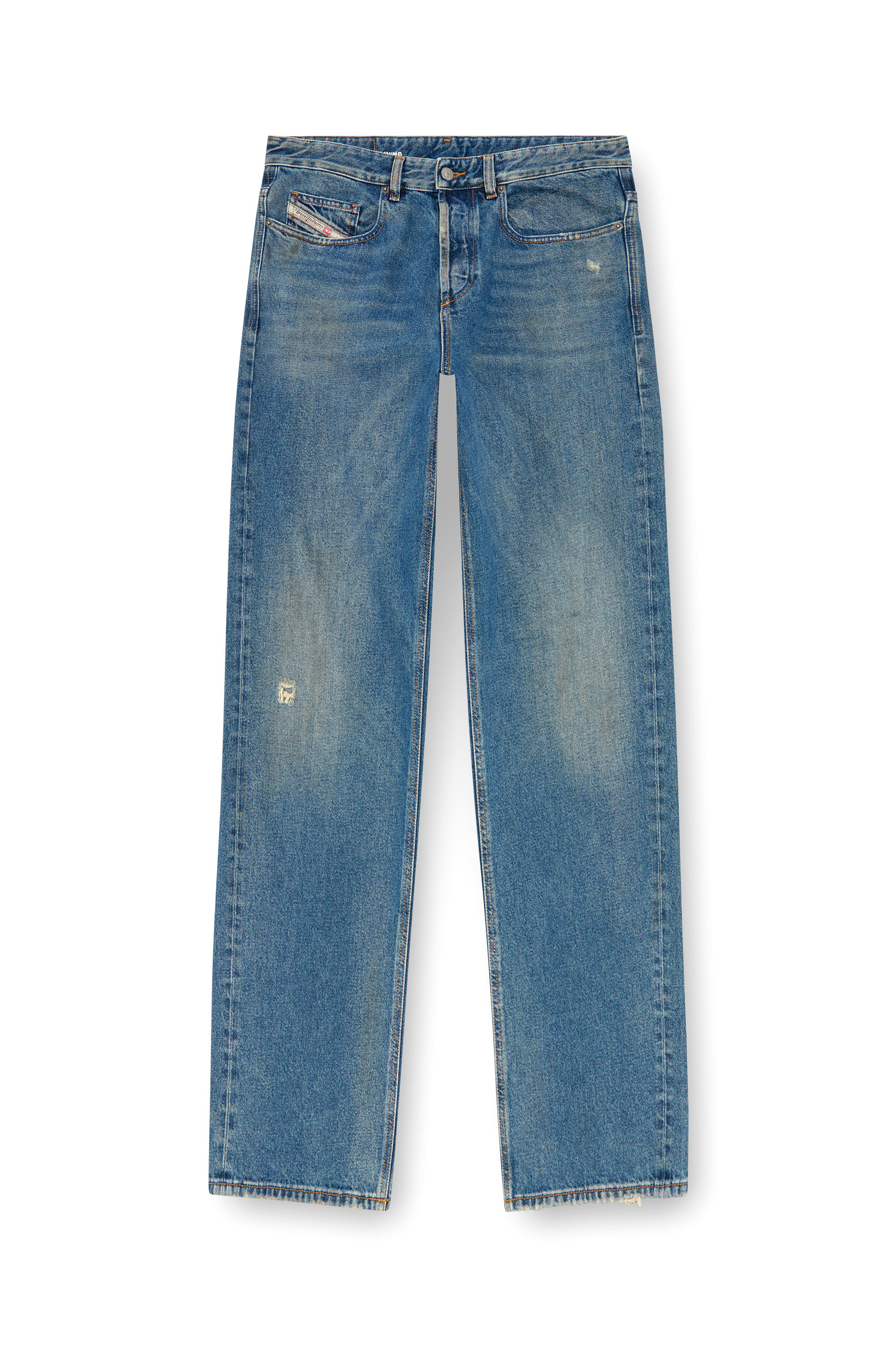 Diesel - Man's Relaxed Jeans 2001 D-Macro 09J79, Medium blue - 3