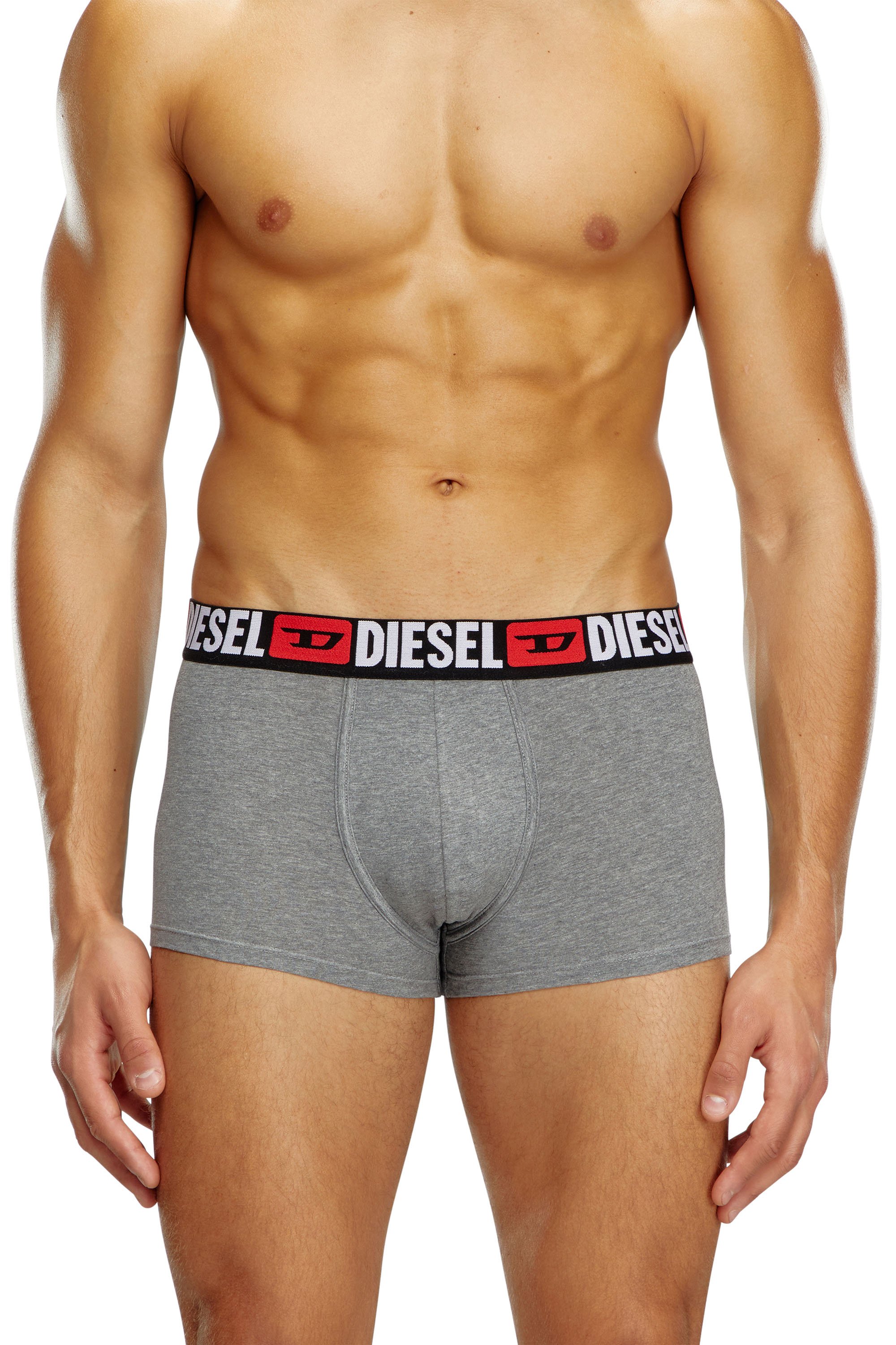 Diesel - UMBX-DAMIENTHREEPACK, Set de tres calzoncillos bóxer con logotipo en la cintura Hombre in Multicolor - 2