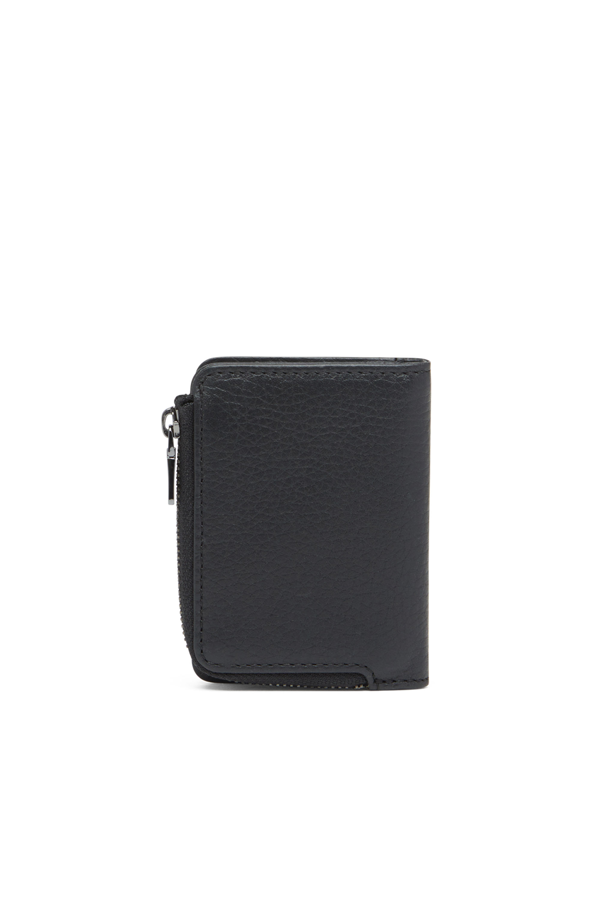 Diesel - HISSU EVO CARD HOLDER L, Tarjetero de cuero Hombre in Negro - 2