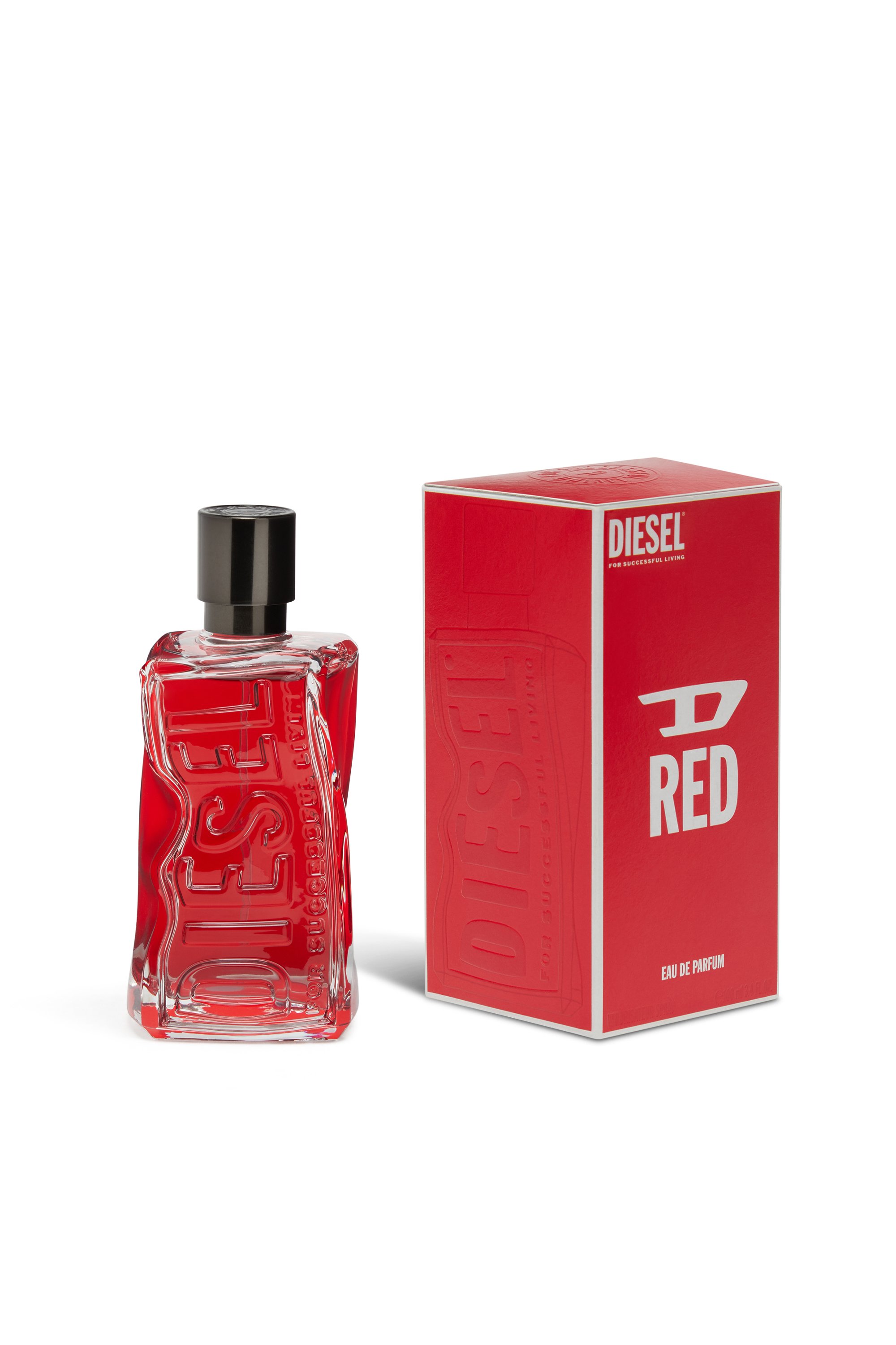 Diesel - D RED 50 ML, Man's D RED 50ml, 1.7 FL.OZ., Eau de Parfum in Red - 2