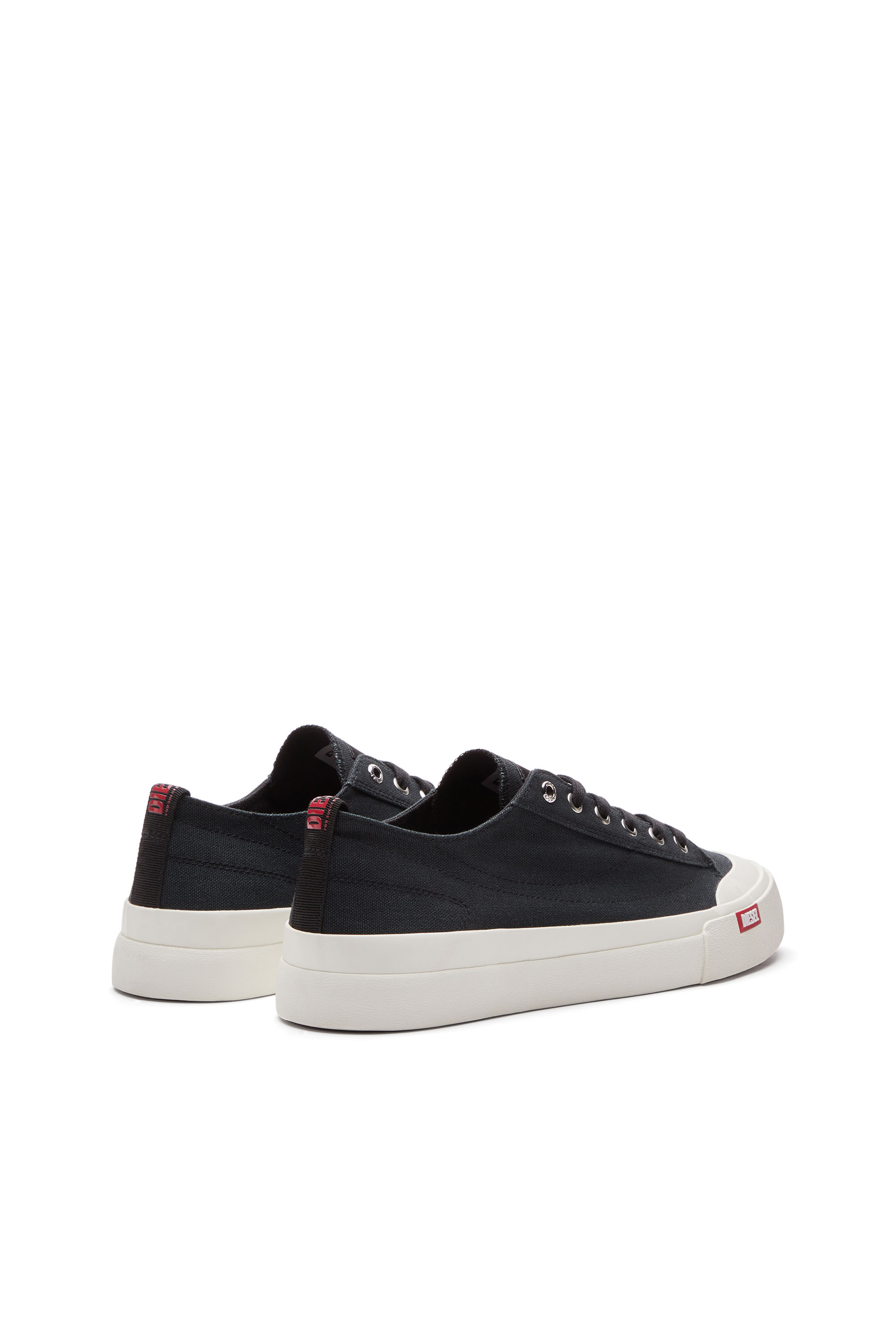 Diesel - S-ATHOS LOW, Man's S-Athos Low-Canvas sneakers in Black - 3