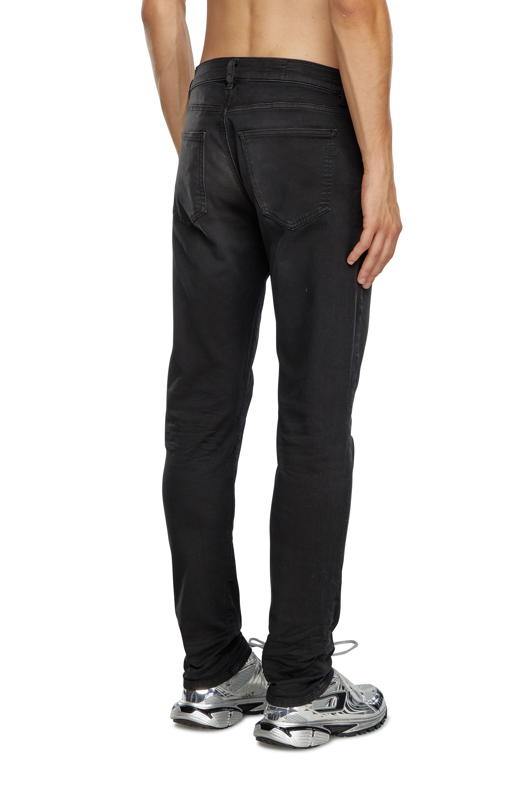 Diesel - Slim 2060 D-Strukt Joggjeans® 0670M Hombre, Negro/Gris oscuro - 4