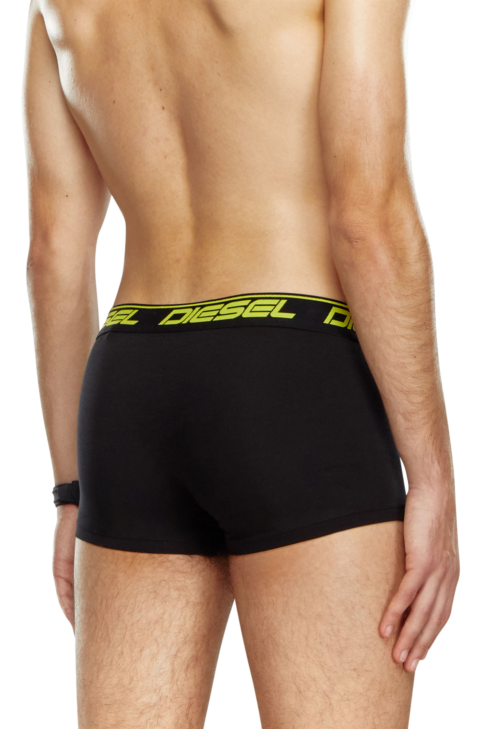 Diesel - UMBX-DAMIENTHREEPACK, Paquete de tres bóxers ajustados con rayas espaciales Hombre in Multicolor - 3