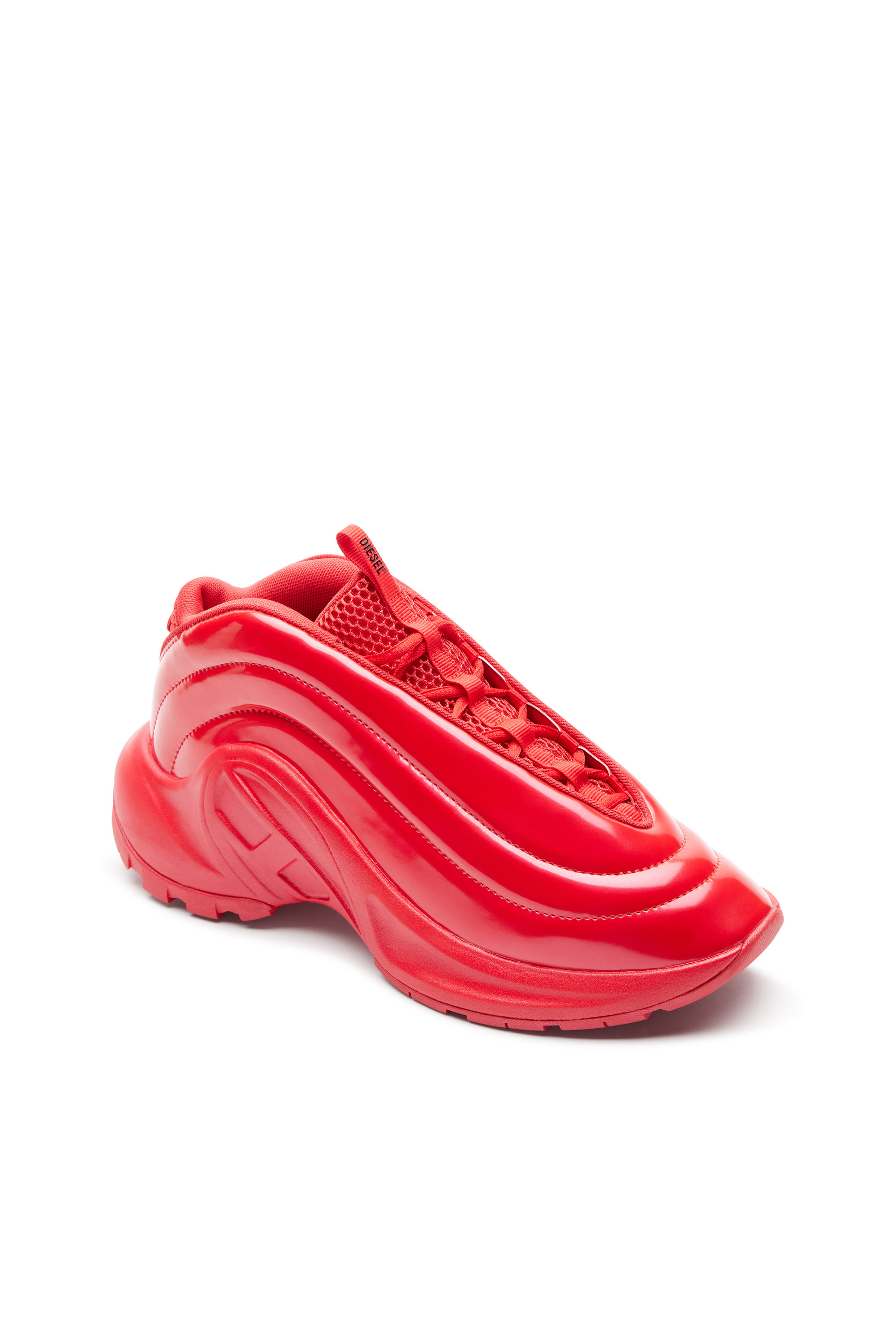 Diesel - S-D-RUNNER X, S-D-Runner-Deportivas sin cordones con empeine Oval D Unisex in Rojo - 6