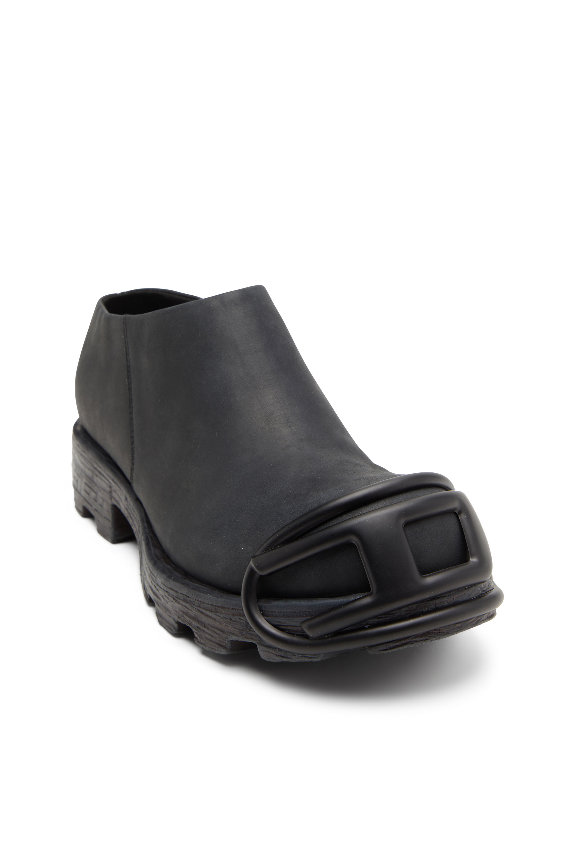 Diesel - D-HAMMER AB D, Man's D-Hammer Ab D Boots - Low-cut boots with oval D toe guard in Black - 6