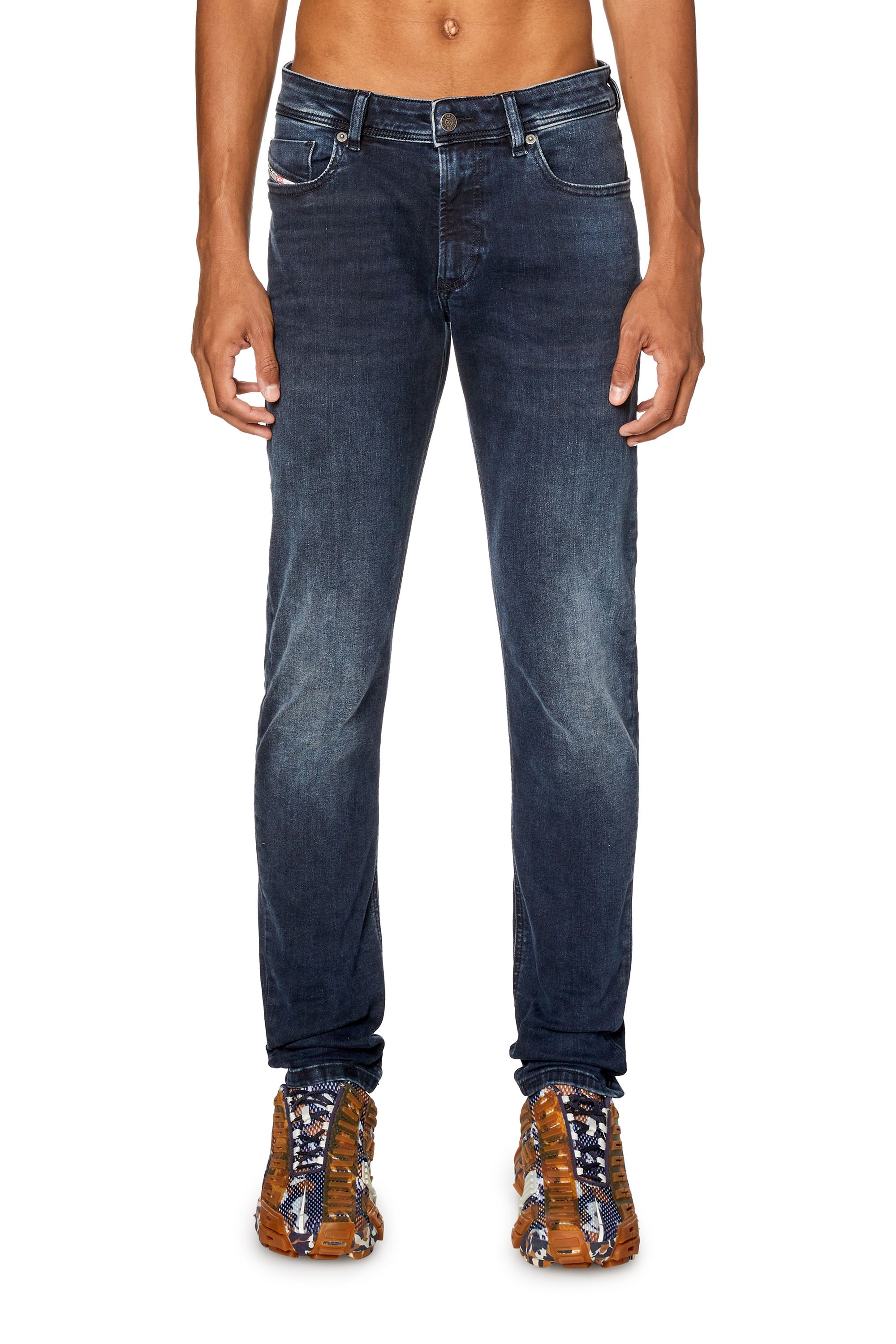 Diesel - Man's Skinny Jeans 1979 Sleenker 0ENAR, Dark Blue - 2