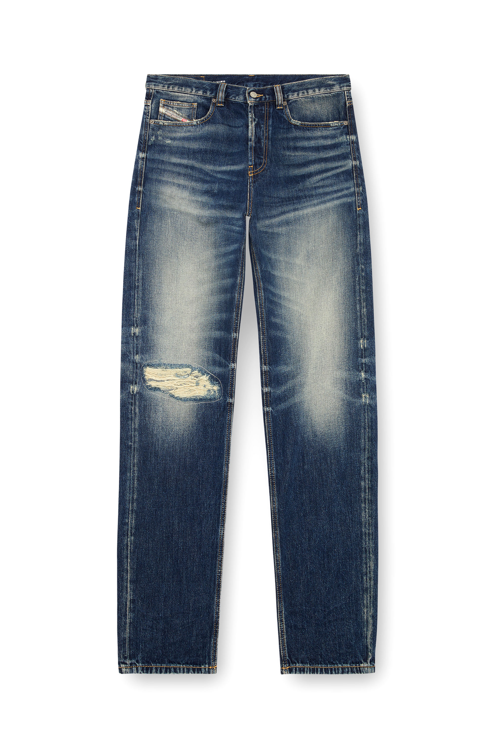 Diesel - Man's Regular Jeans 2010 D-Macs 09J95, Dark Blue - 1