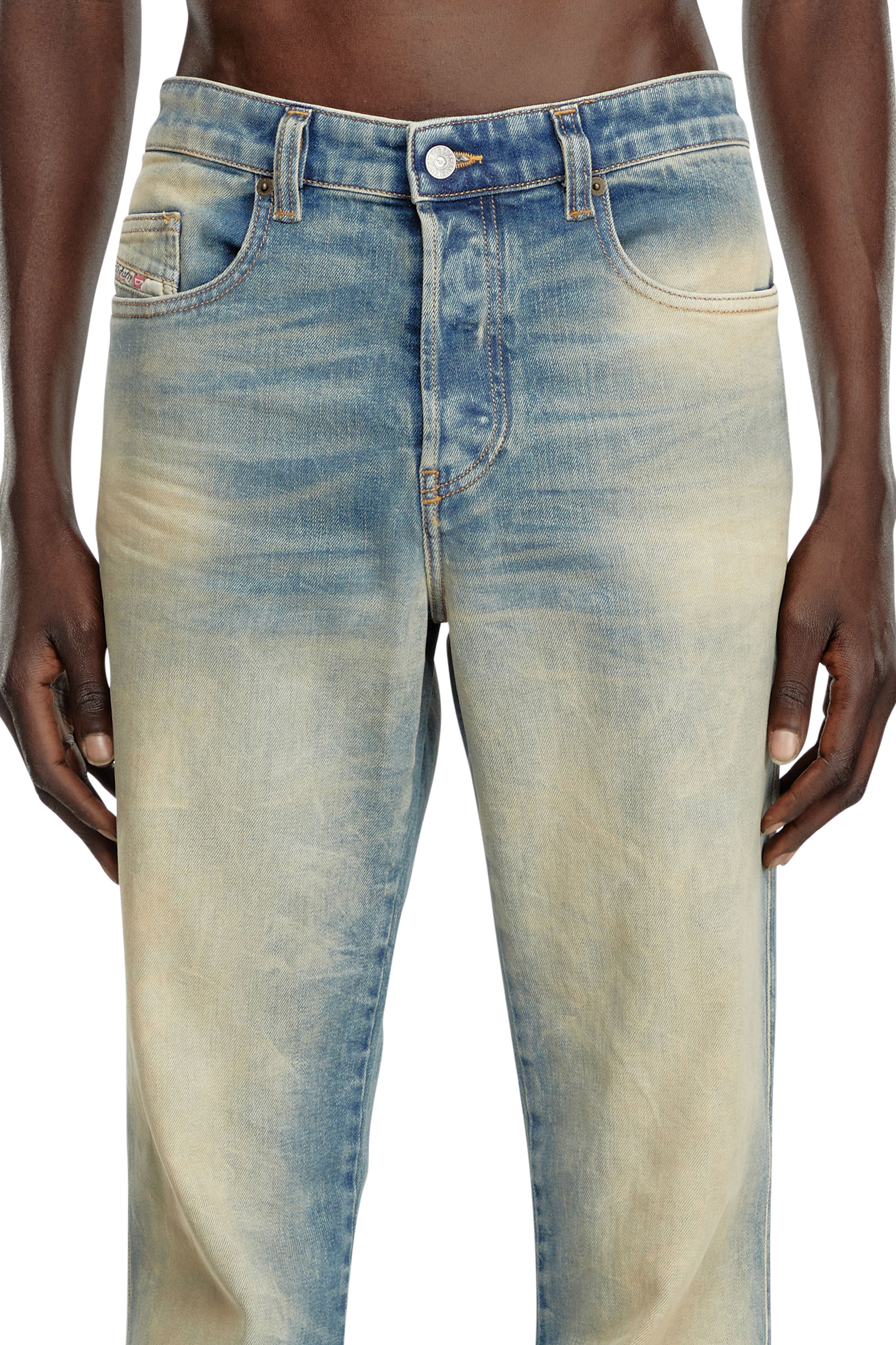 Diesel - Bootcut Jeans 1998 D-Buck 09H78 Hombre, Azul medio - 4