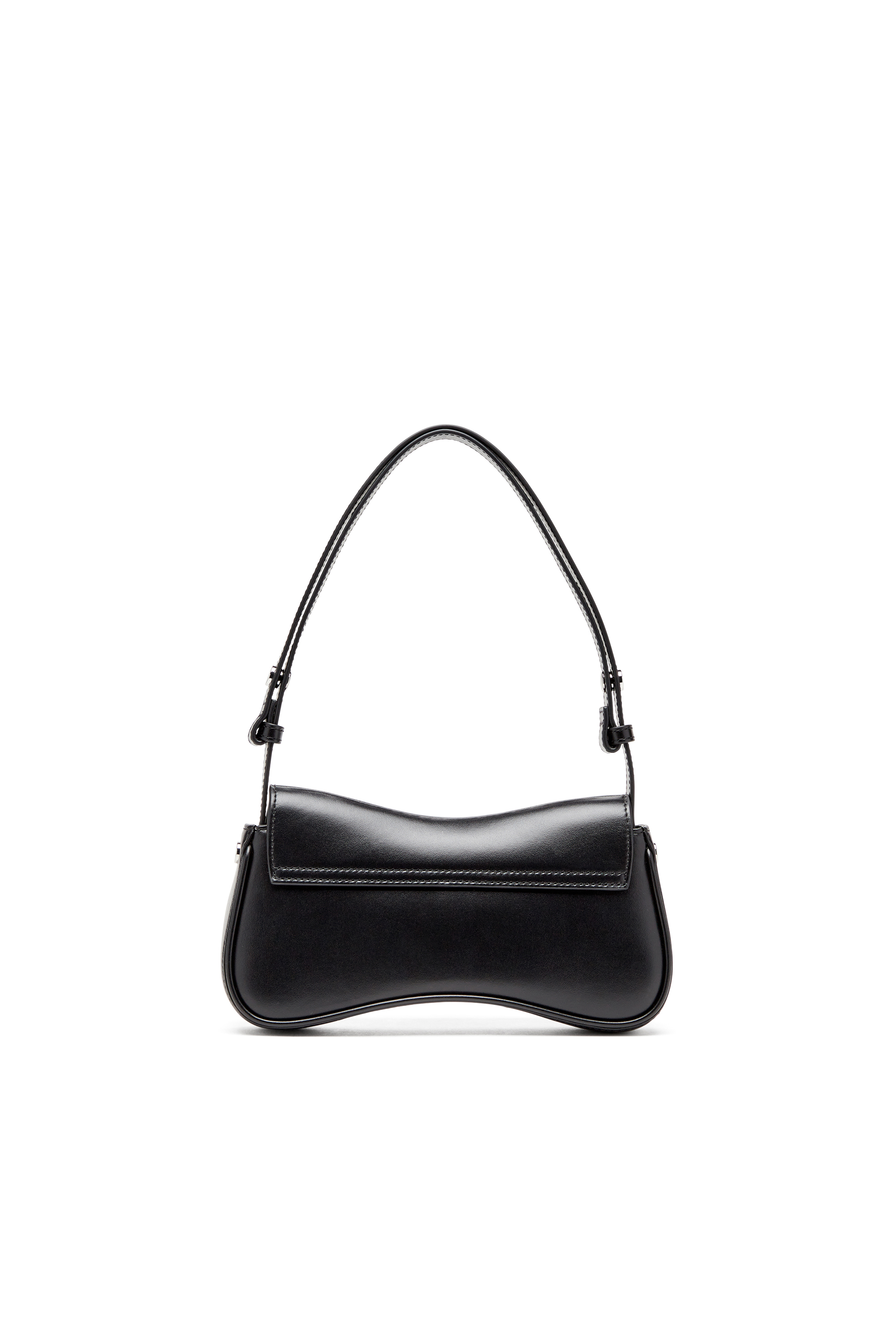 Diesel - PLAY CLUTCH, Bolso de hombro de cuero semibrillante Mujer in Negro - 2