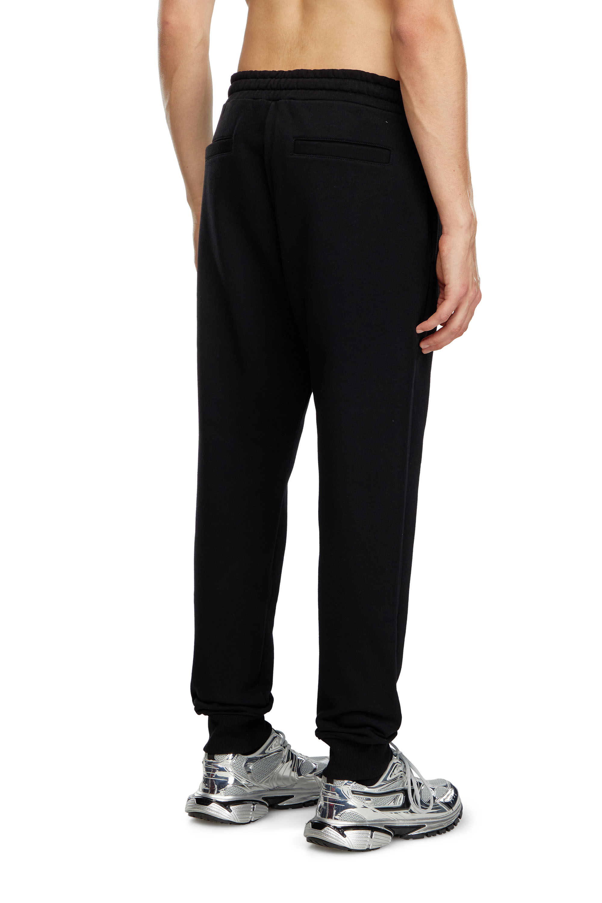 Diesel - P-TARY-DOVAL-PJ, Man's Track pants with Oval D patch in Black - 3