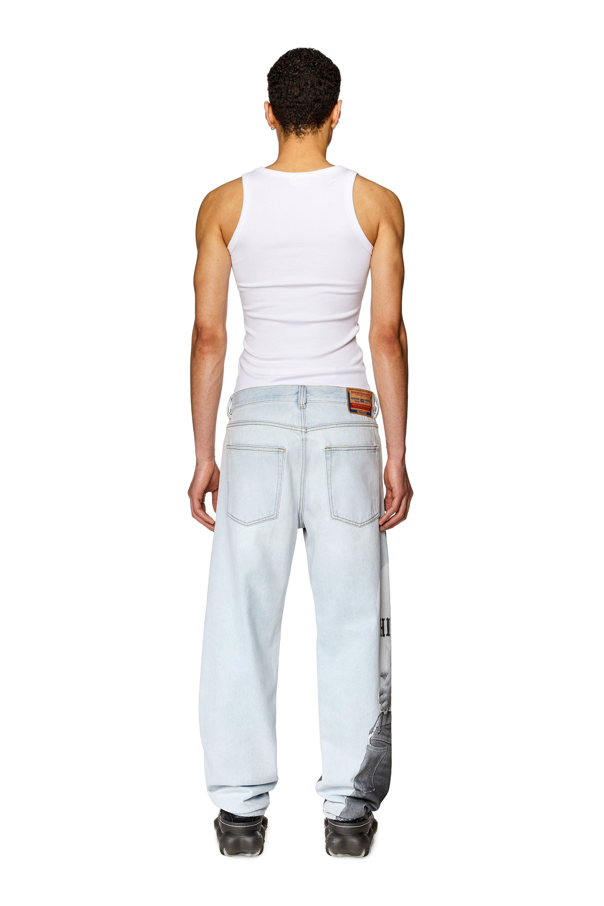 Diesel - Man's Straight Jeans 2010 D-Macs 007U4, Light Blue - 4