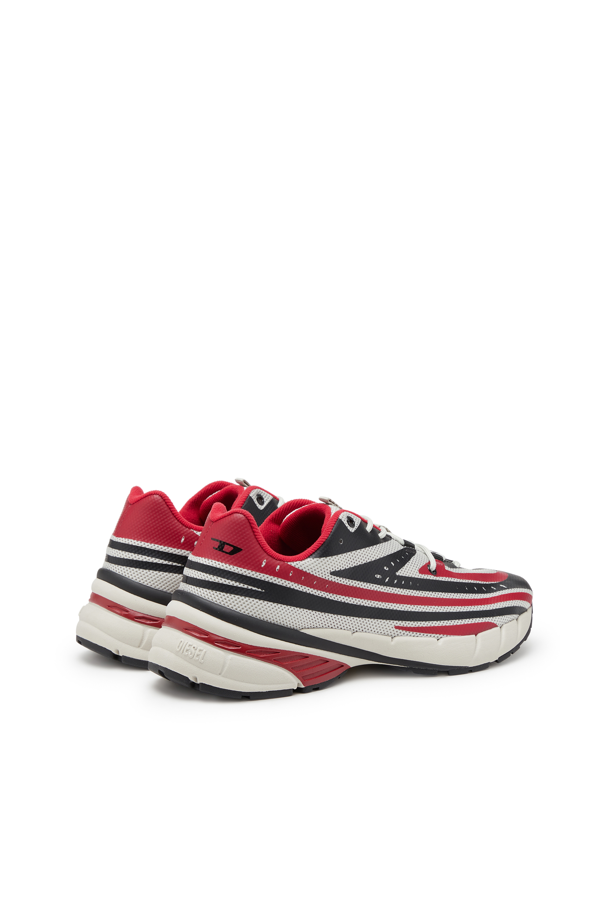 Diesel - D-AIRSPEED LOW, D-Airspeed Low-Deportivas a rayas de malla recubierta Hombre in Multicolor - 3