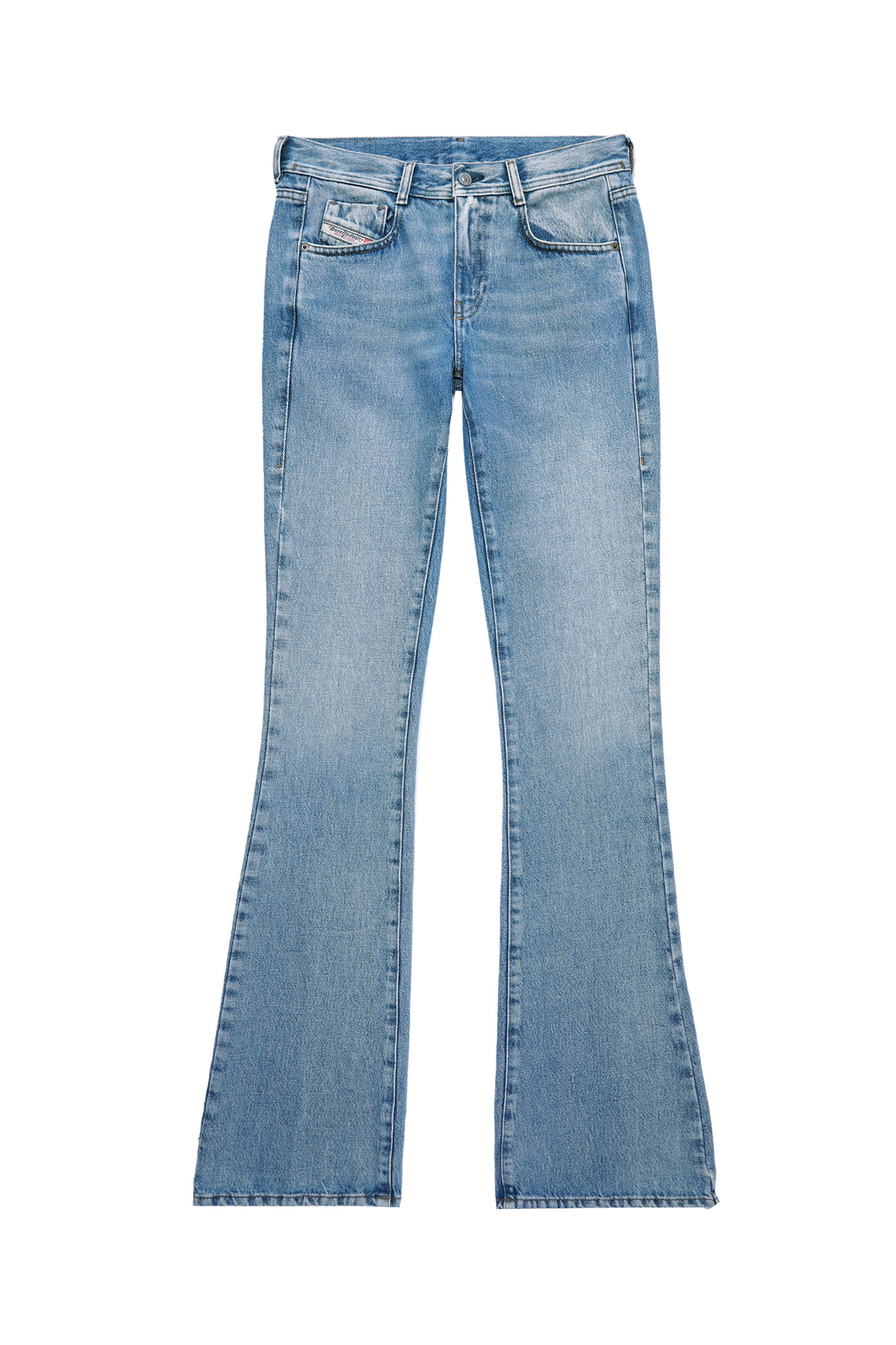 Diesel - Bootcut and Flare Jeans 1969 D-Ebbey 09C16, Woman's Bootcut Jeans - 1969 D-Ebbey in Medium blue - 4