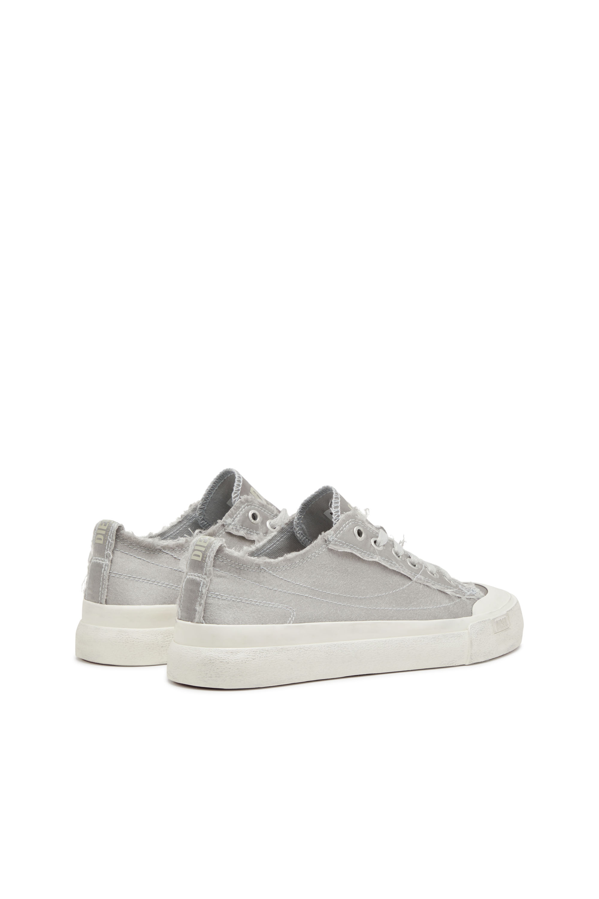 Diesel - S-ATHOS LOW W, S-Athos Low-Deportivas de satén desgastado Mujer in Gris - 3