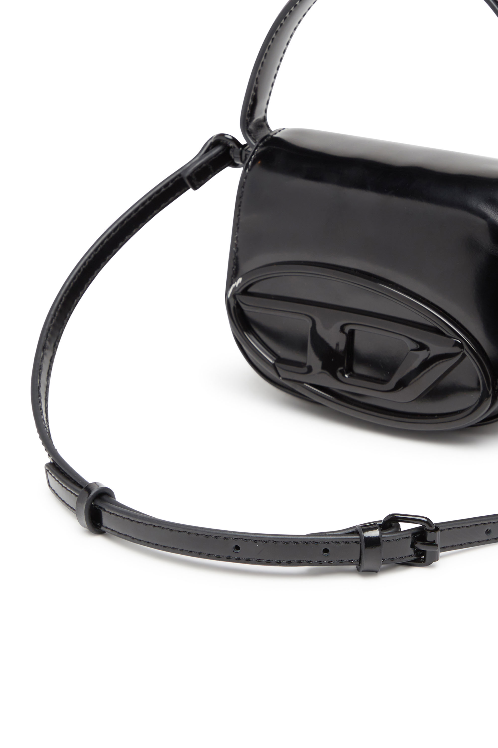 Diesel - 1DR-XS-S, 1DR-XS-S-Mini bolso icónico de cuero espejado Mujer in Negro - 5