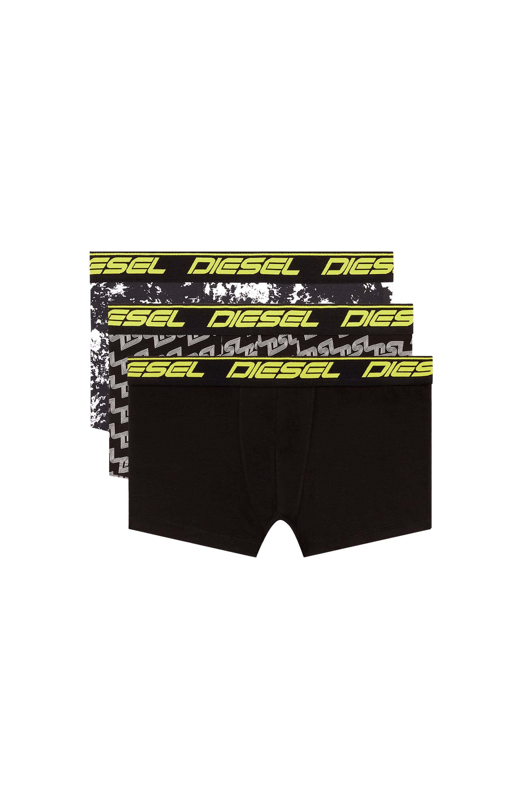 Diesel - UMBX-DAMIENTHREEPACK, Paquete de tres bóxers ajustados con rayas espaciales Hombre in Multicolor - 1