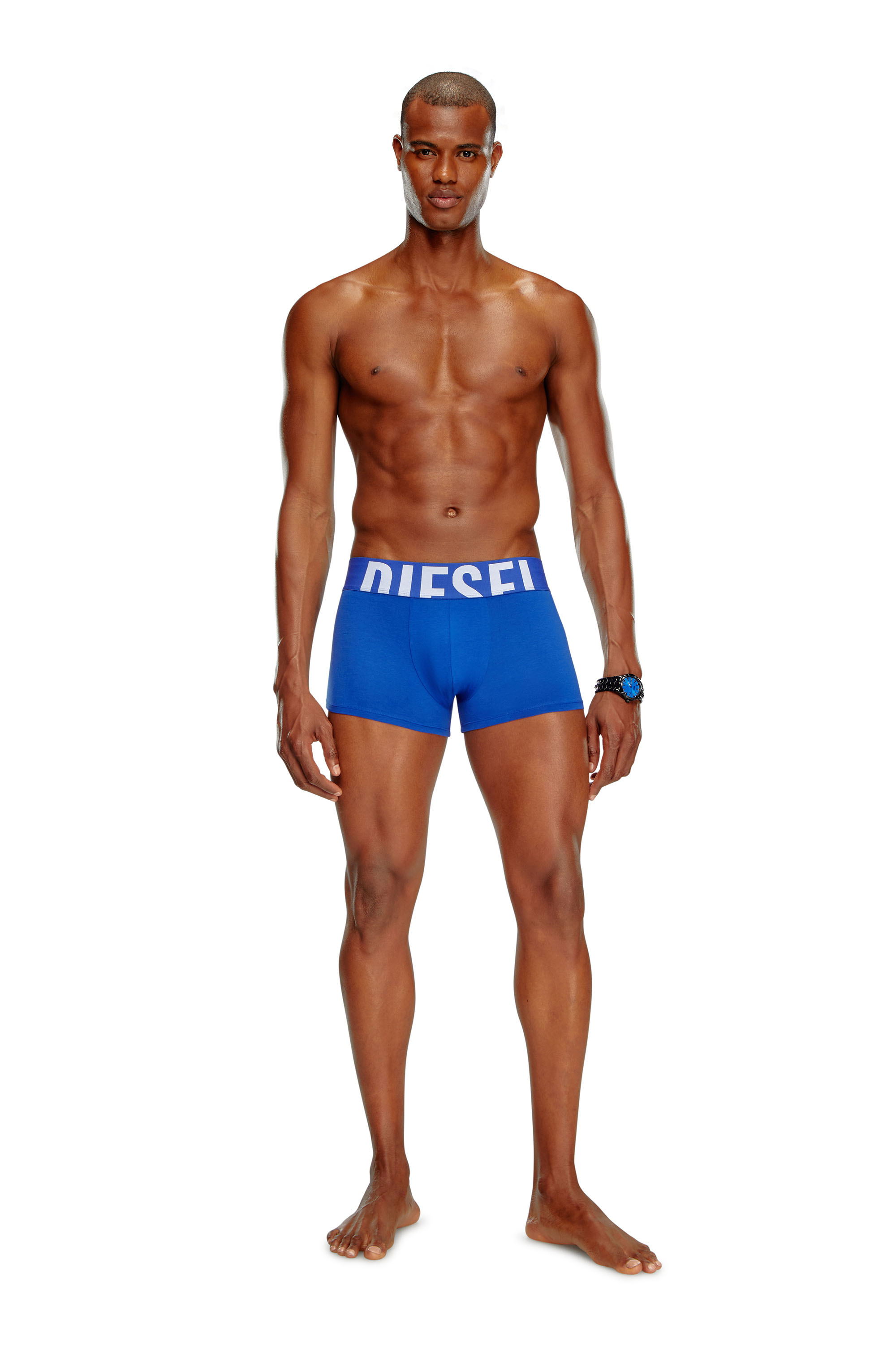 Diesel - UMBX-DAMIENTHREEPACK-5.5EL, Paquete de tres bóxers ajustados de algodón elástico Hombre in Multicolor - 4